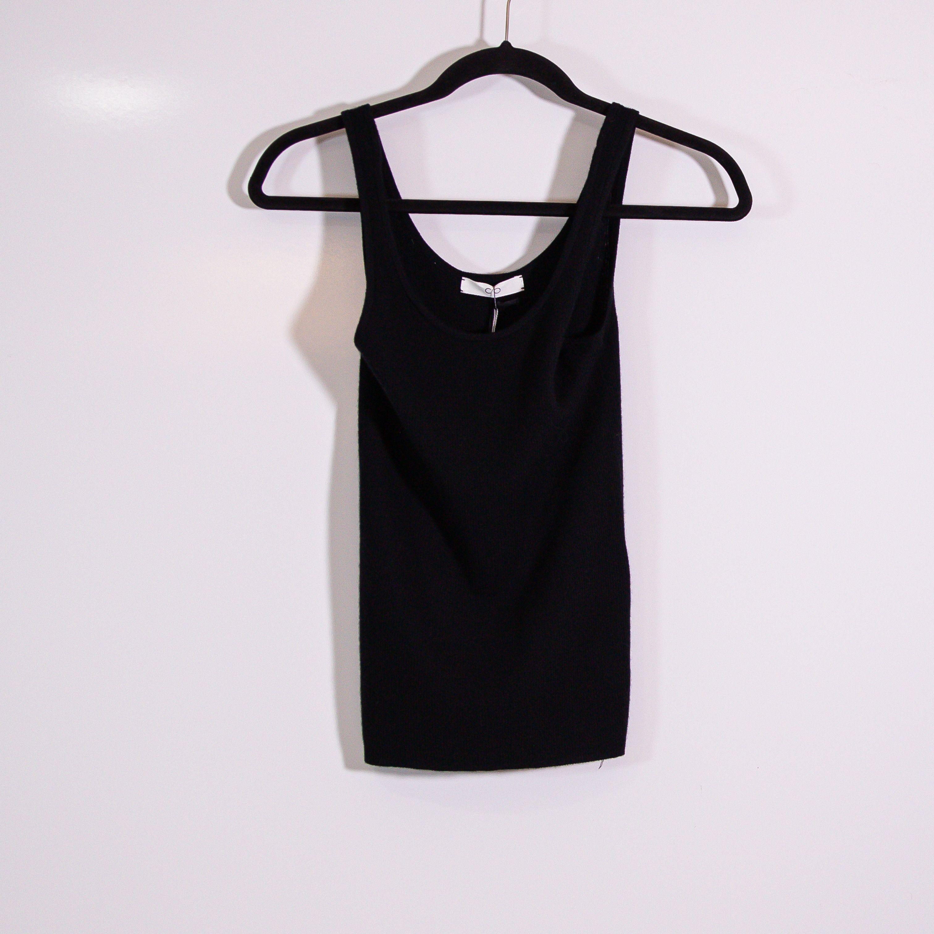NEW CO 100% Cashmere Ribbed Knit Scoop