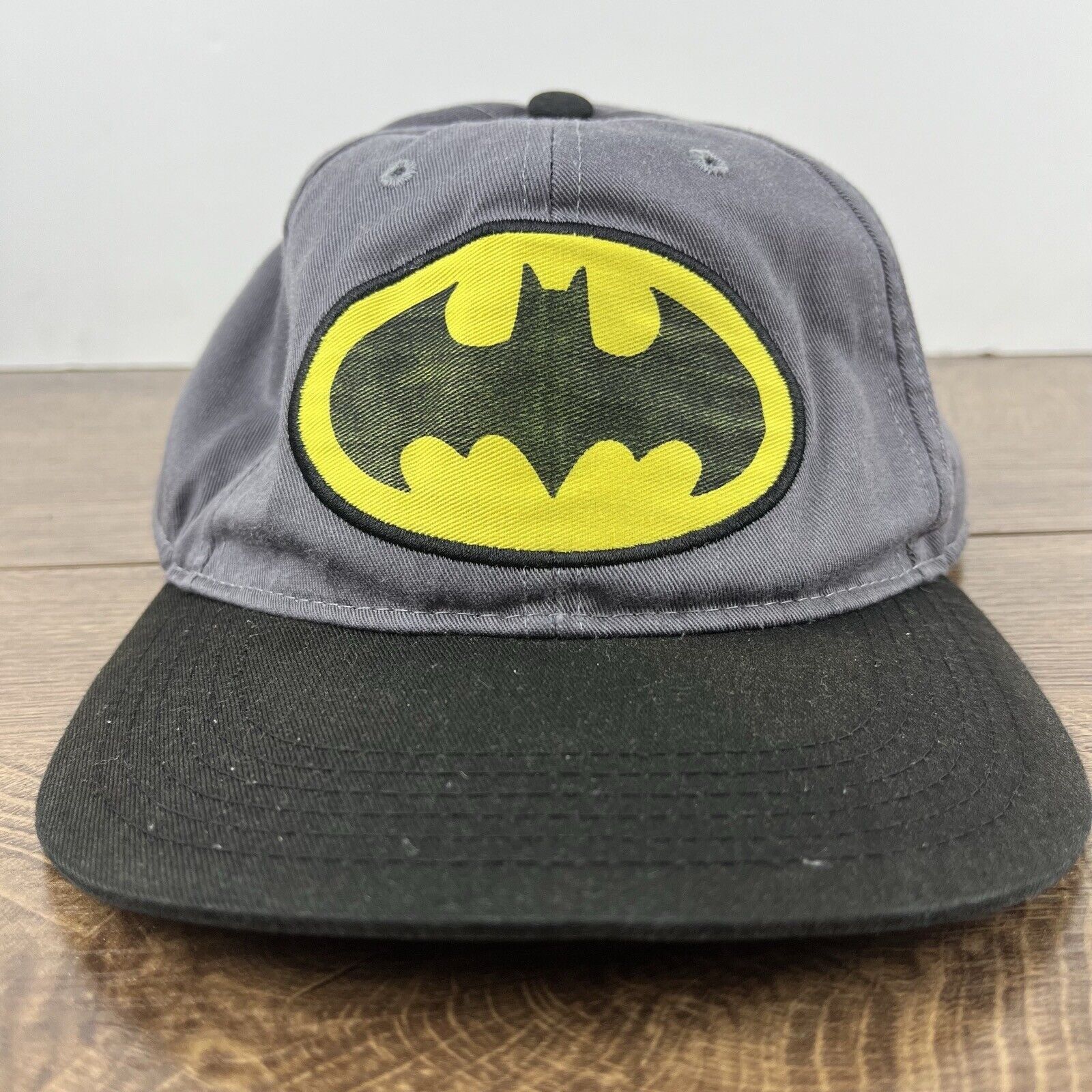 Other Batman Snapback Hat Gray Cap Adjustable Batman Hat Gray Adul Size ONE SIZE - 5 Thumbnail