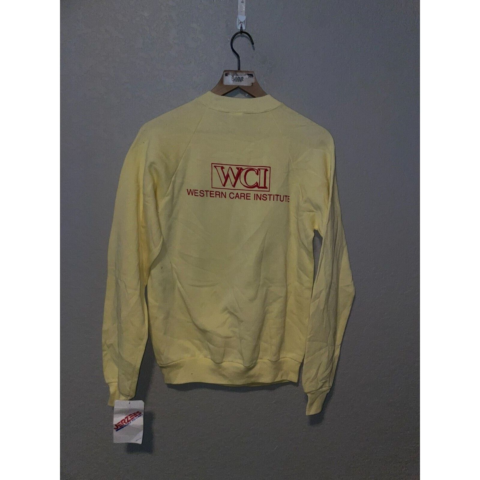 Jerzees Vintage Western Care Institute Sweatshirt Crewneck 90s NWT M Size US M / EU 48-50 / 2 - 10 Thumbnail