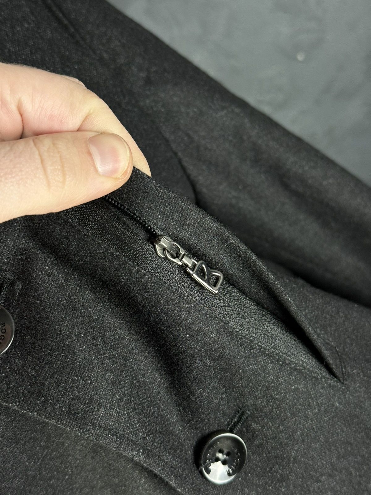 Bogner BOGNER Virgil Wool Cashmere Solid Black OverShirt Jacket Size US S / EU 44-46 / 1 - 10 Thumbnail