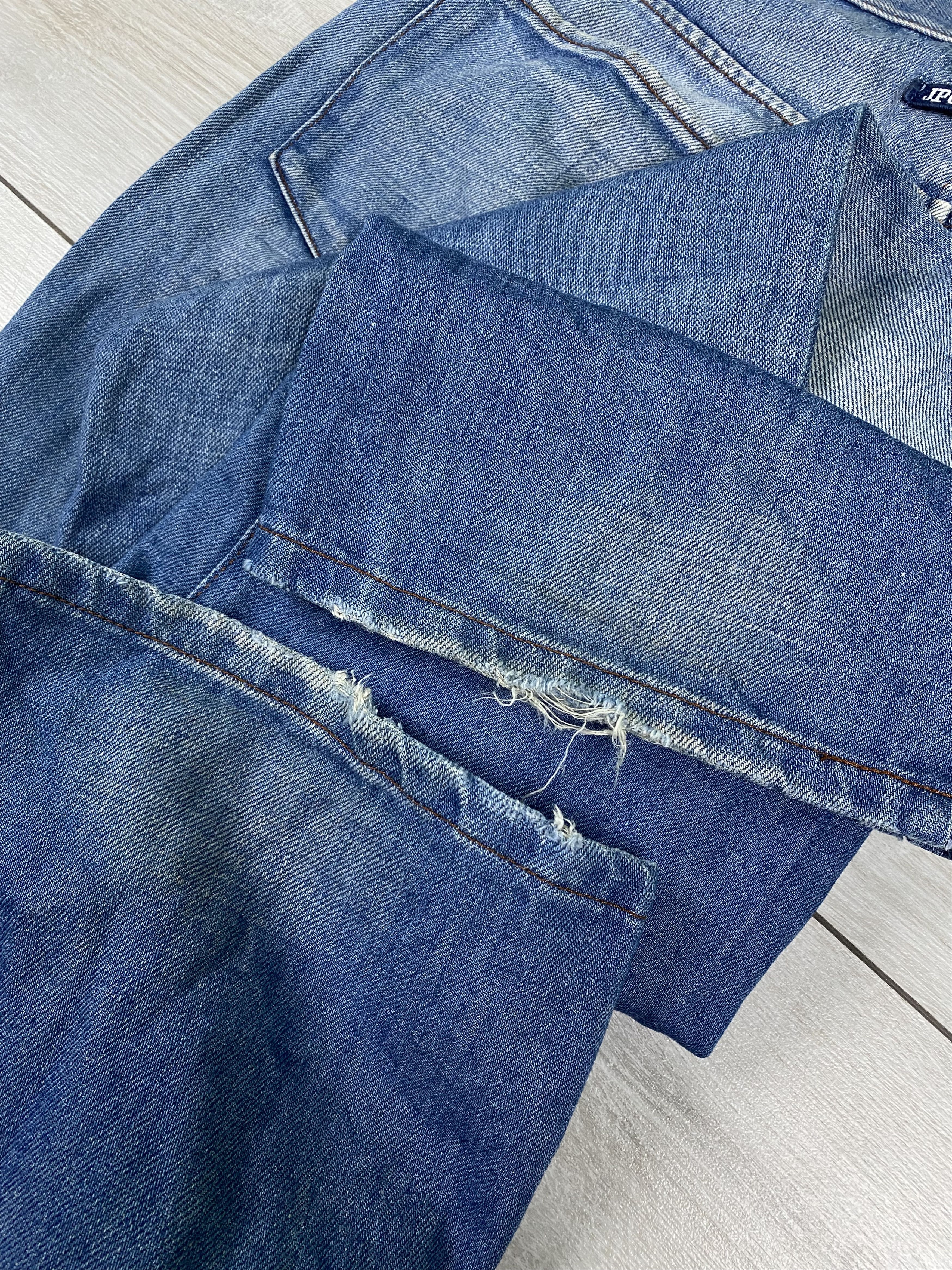 Jean Paul Gaultier Vintage Jean Paul Gaultier 90s straight blue jeans sz 32 Size US 32 / EU 48 - 15 Thumbnail
