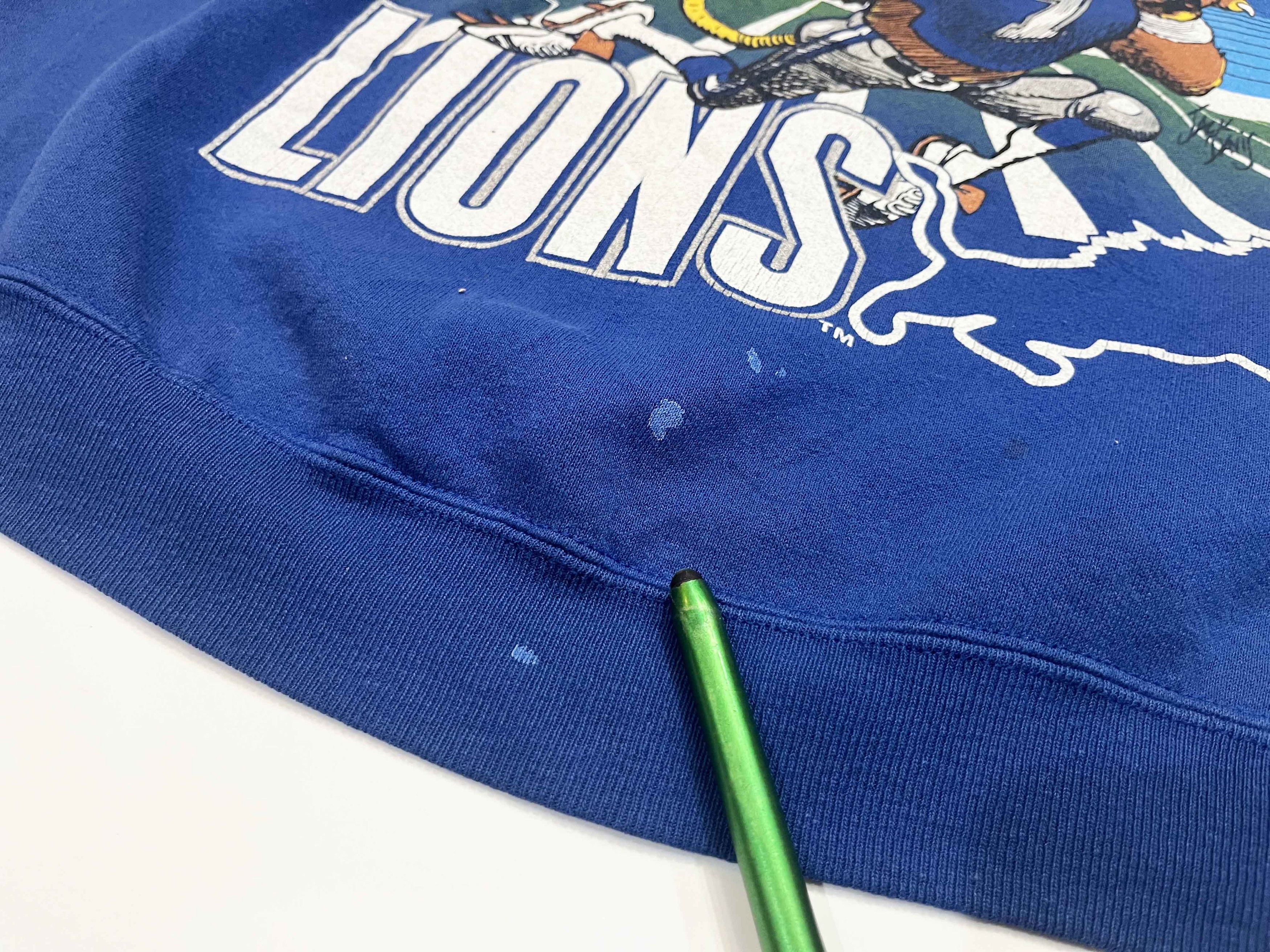 Nutmeg Vintage Nutmeg NFL Detroit Lions Crewneck Sweatshirt Size US L / EU 52-54 / 3 - 8 Thumbnail