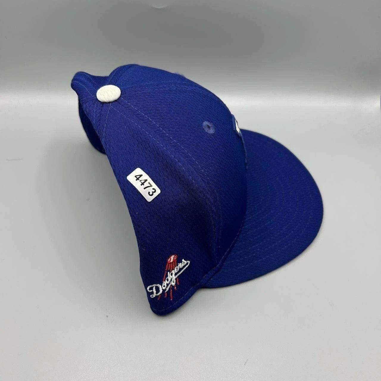 New Era Los Angeles LA Dodgers Hat Men 8 Blue Black Fitted Cap Size ONE SIZE - 10 Thumbnail