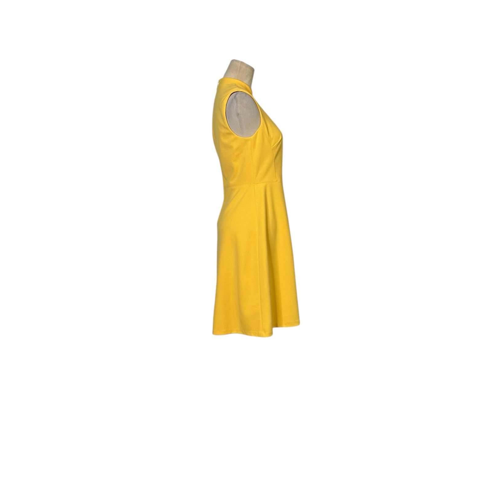 Tommy Hilfiger Tommy Hilfiger yellow crepe summer dress size 2 Size XS / US 0-2 / IT 36-38 - 17 Thumbnail