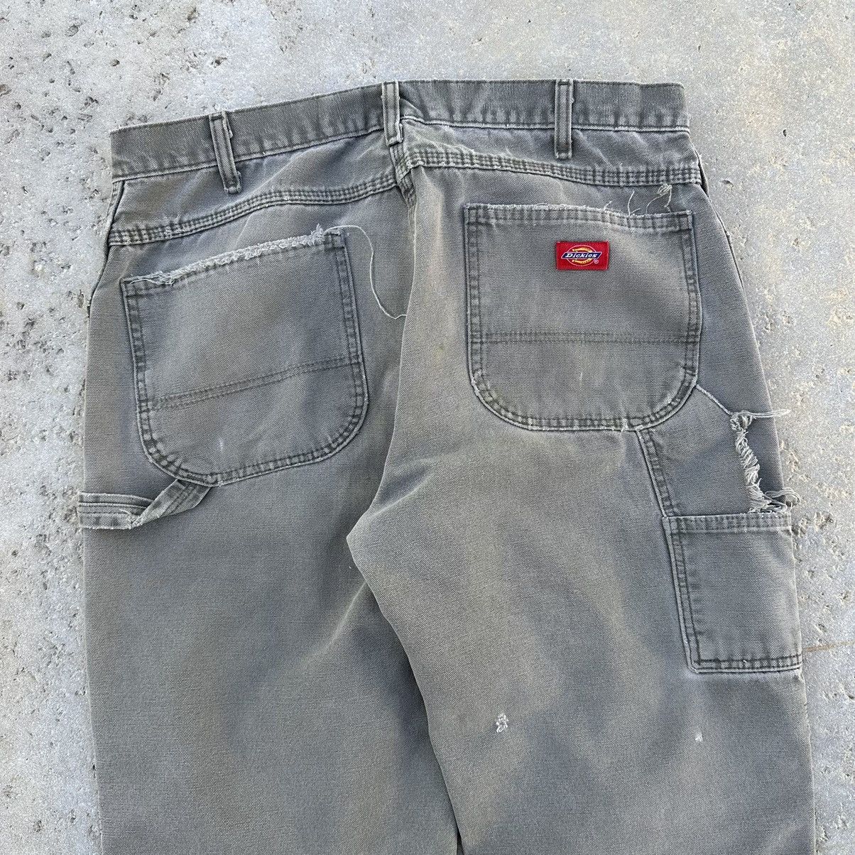 Dickies VTG 2000’s Dickies Repaired Patchwork Carpenter Work Pants Size US 34 / EU 50 - 5 Thumbnail