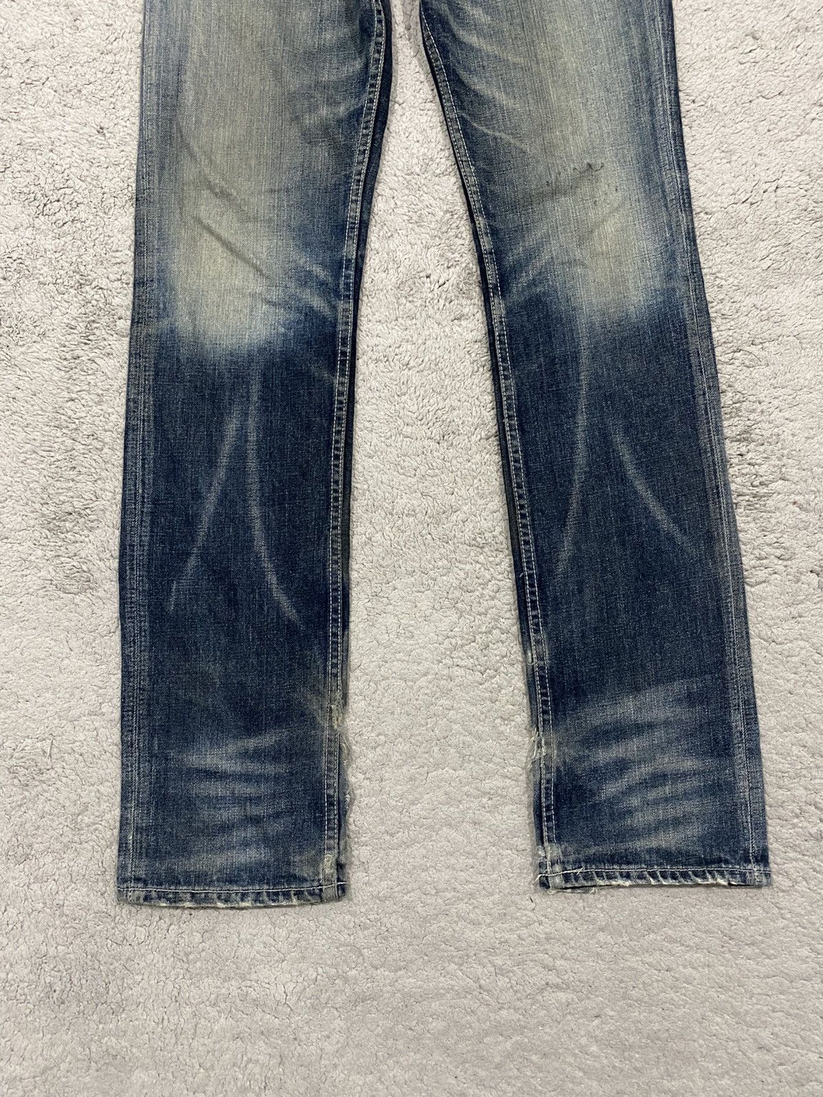 semanticdesign Semantic Design Mudwash Clawmark Distressed Denim Jeans Size US 32 / EU 48 - 14 Thumbnail