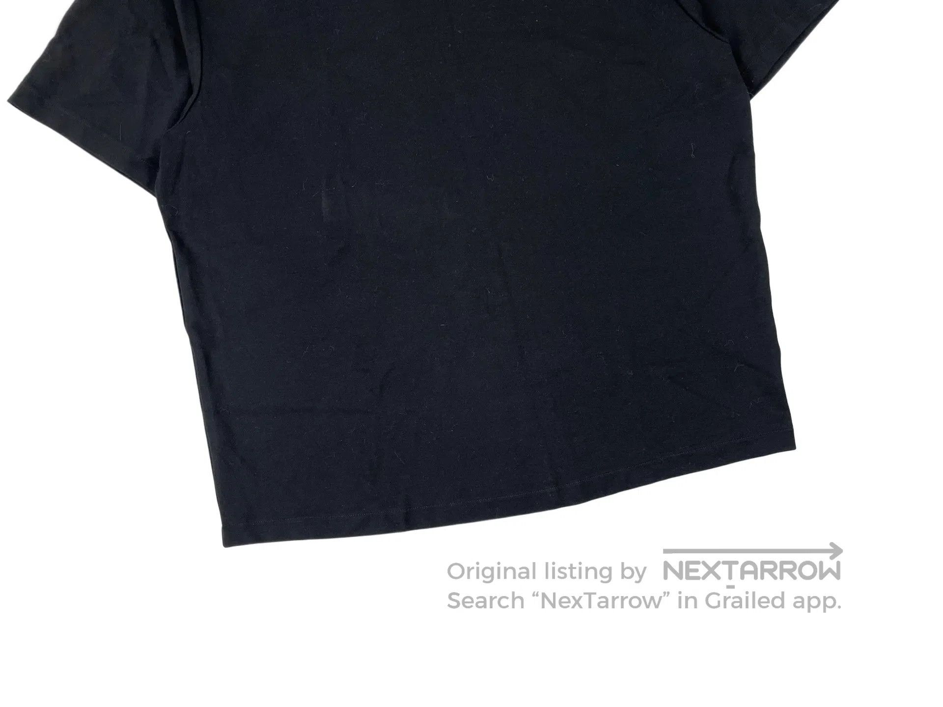 Acne Studios Acne Studios Collar Lettering Black Short Sleeve Size US M / EU 48-50 / 2 - 4 Thumbnail