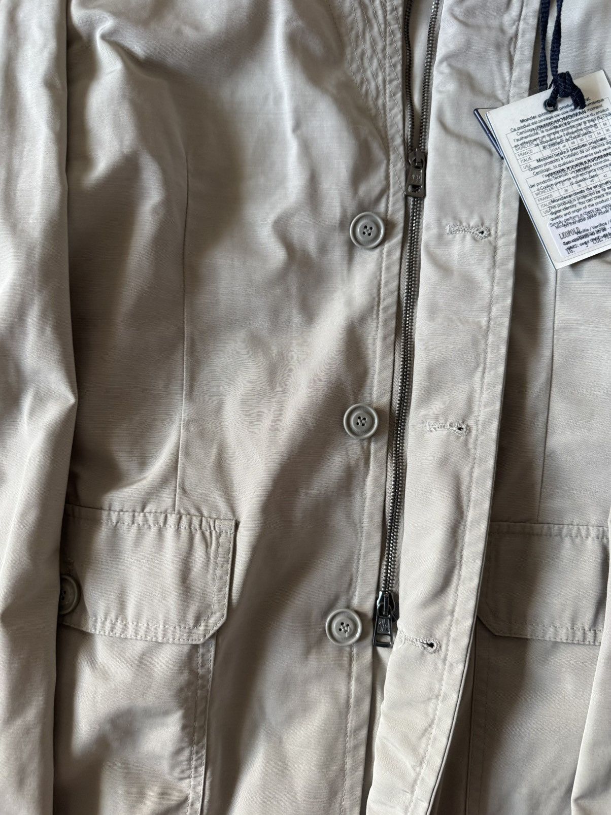 Moncler NWT Moncler Leopold Giacca Nylon Blazer Jacket Size US L / EU 52-54 / 3 - 5 Thumbnail