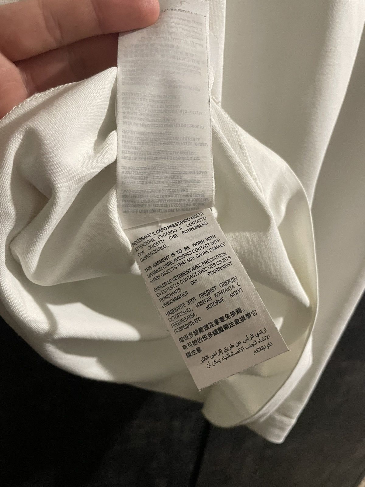 Gucci Gucci Lampas Embroidered Logos T-shirt Tom Ford Demna Size US M / EU 48-50 / 2 - 11 Thumbnail