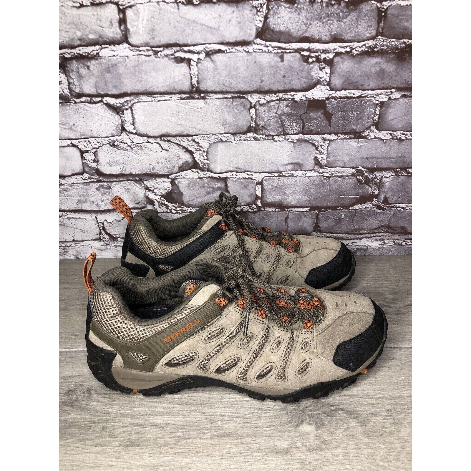 Merrell Merrell Crosslander 2 Boulder Apricot Beige Orange Lace Hiki Size US 12 / EU 45 - 15 Thumbnail
