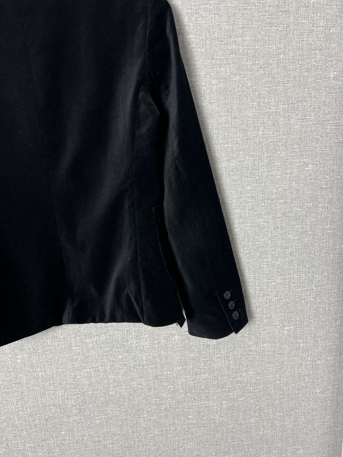Max Mara Max Mara Black Velour Blazer Jacket Size US4 Size S / US 4 / IT 40 - 12 Thumbnail