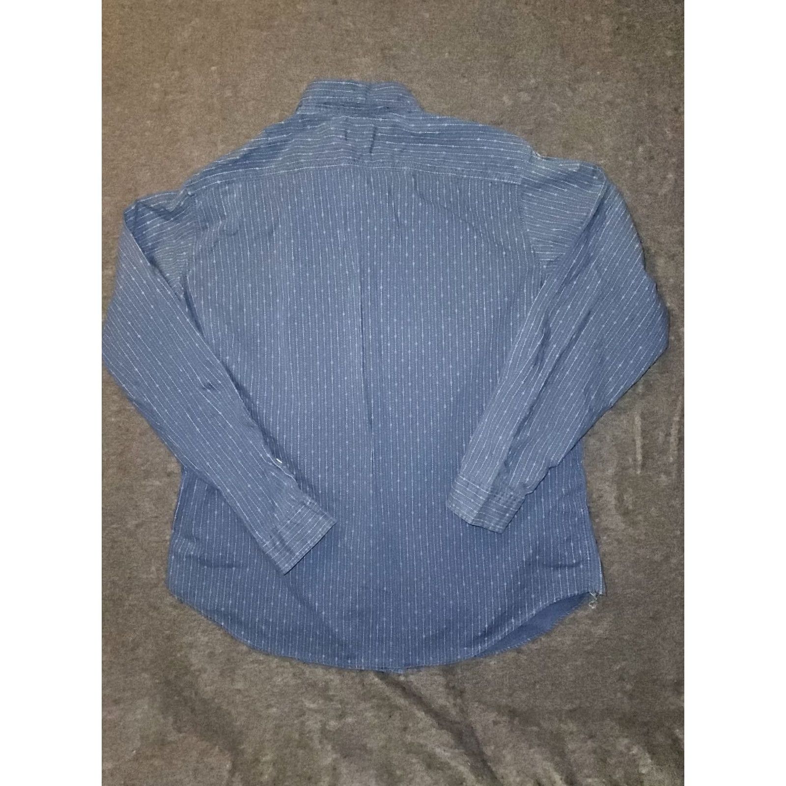 Polo Ralph Lauren Polo Ralph Lauren Button Up Shirt Men's XL Long Sleeve Blue Geometric Striped Pattern Size US XL / EU 56 / 4 - 7 Thumbnail