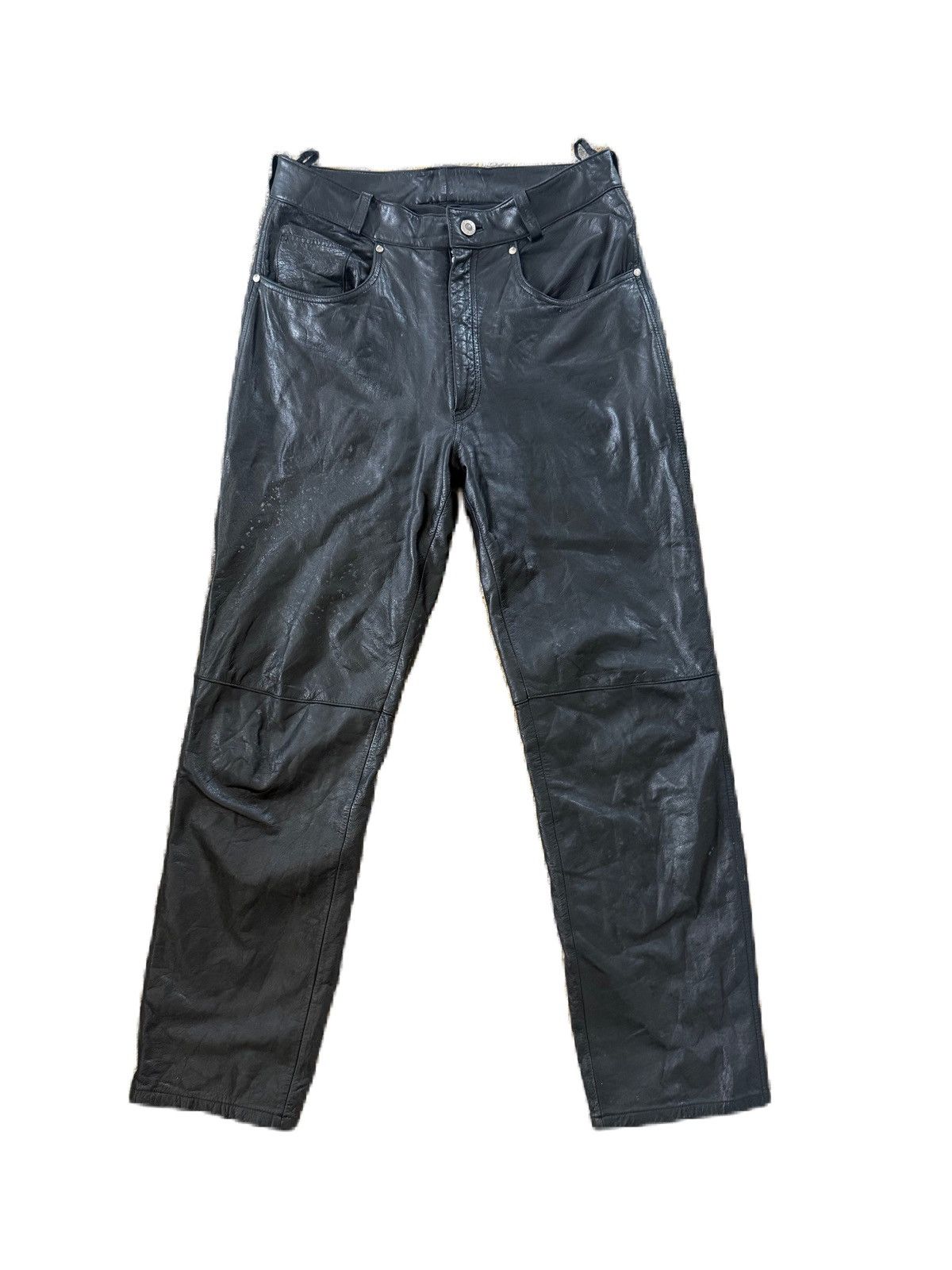 Kadoya Japan Art Brand Hedi Slimane Style Biker Moto Real Leather Size US 30 / EU 46 - 1 Thumbnail