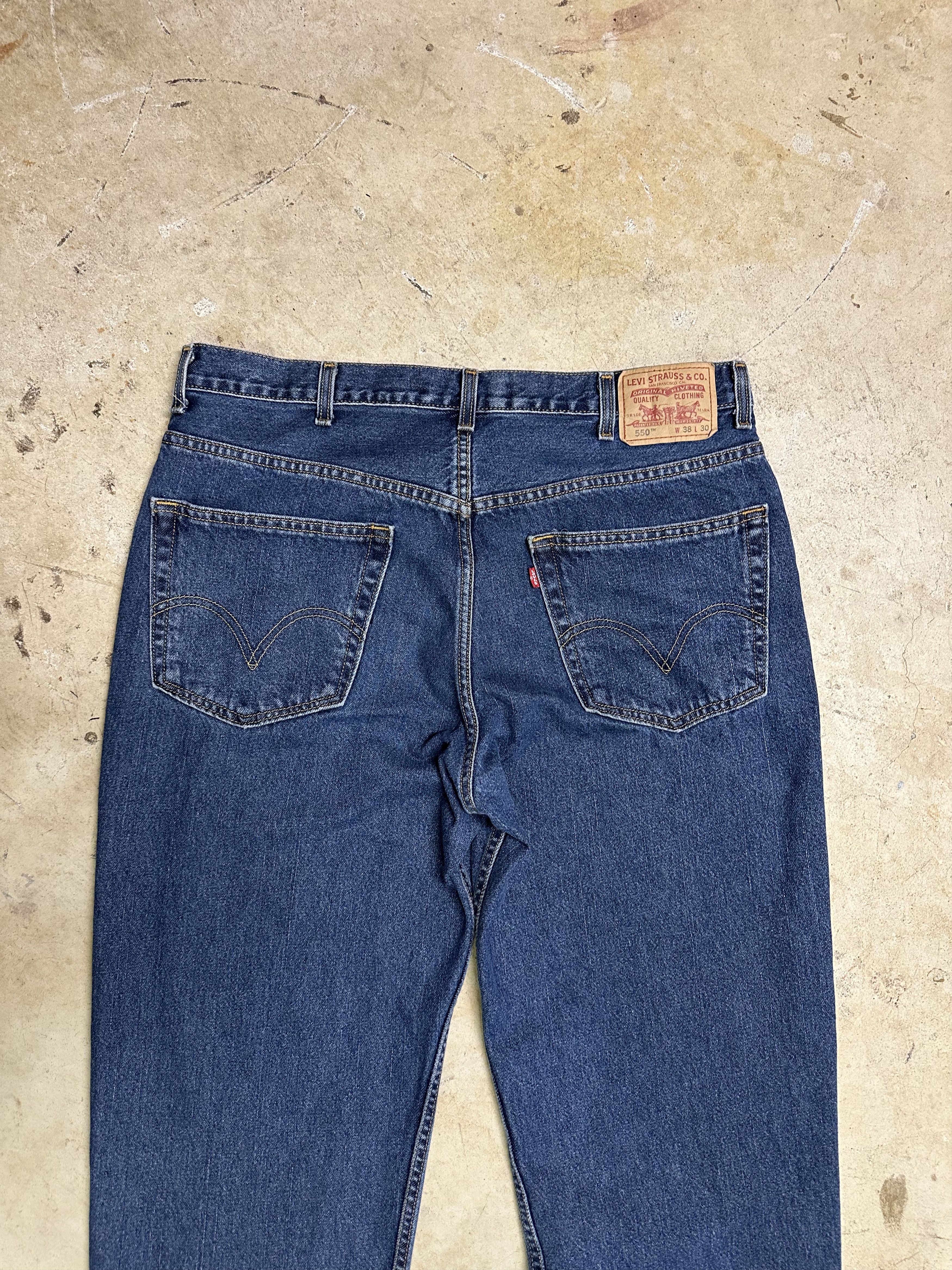 Levi's × Vintage MENS CASUAL RARE Y2K JEANS DENIM LEVIS Size US 38 / EU 54 - 3 Thumbnail