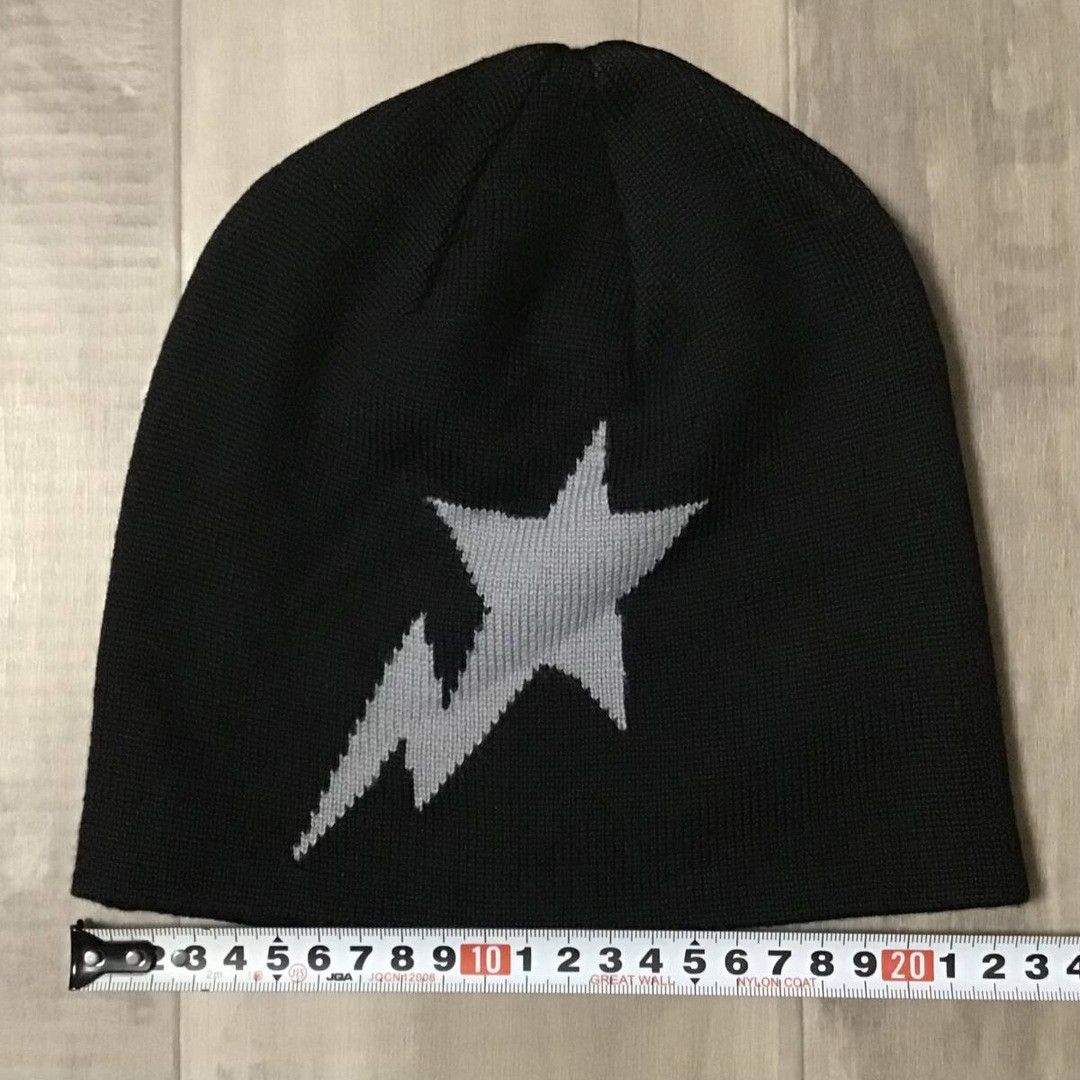 Bape × Nigo BAPE STA LOGO beanie knit cap a bathing ape star NIGO Size ONE SIZE - 4 Thumbnail