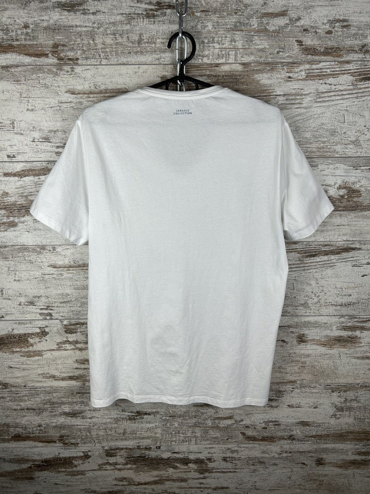 Versace Mens Versace Collection T-shirt luxury big logo tee y2k rare Size US XL / EU 56 / 4 - 17 Thumbnail