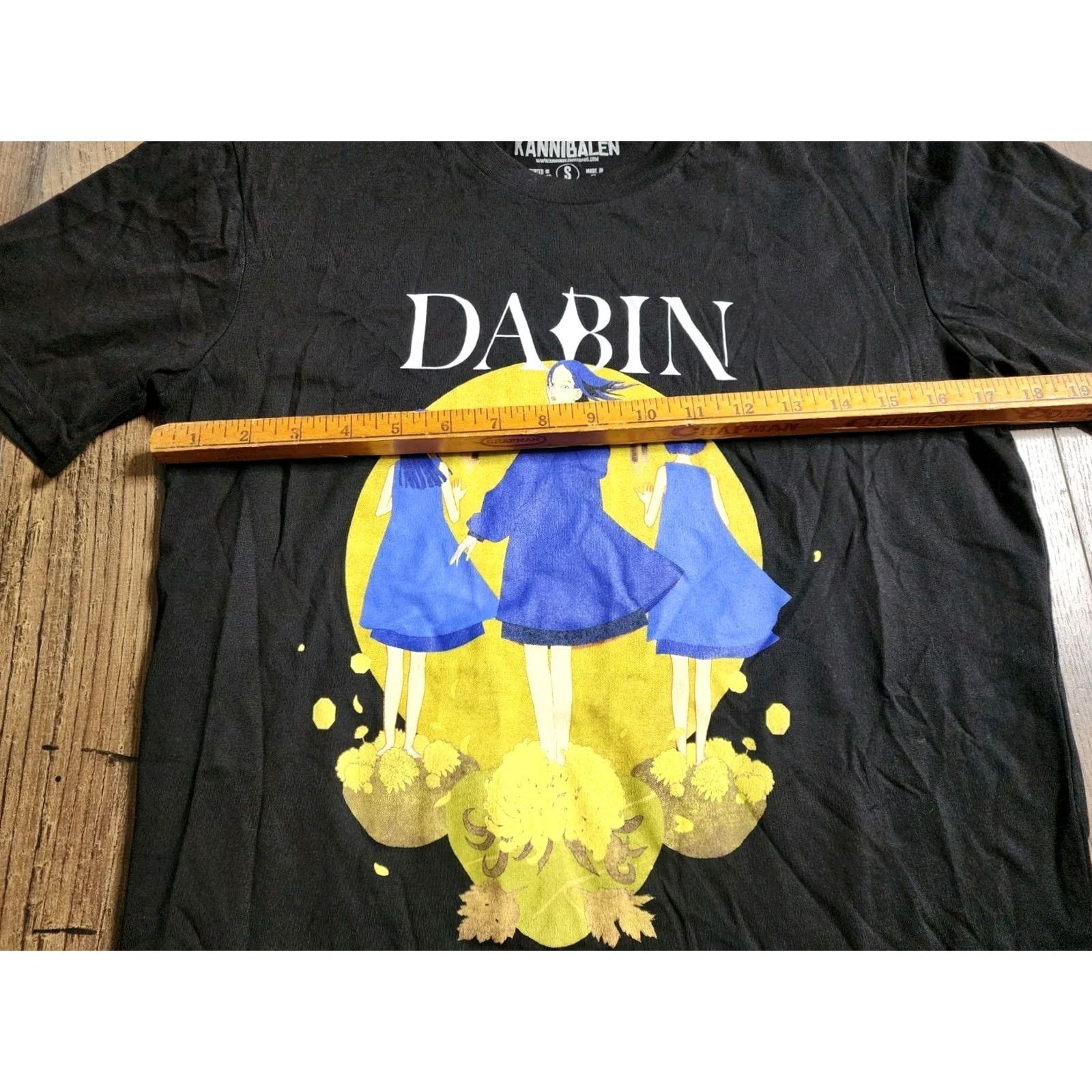 Doublet Mens S Kannibalen Dabin Between Broken Tour 2022 T Shirt Double Sided Authentic Size US S / EU 44-46 / 1 - 3 Thumbnail