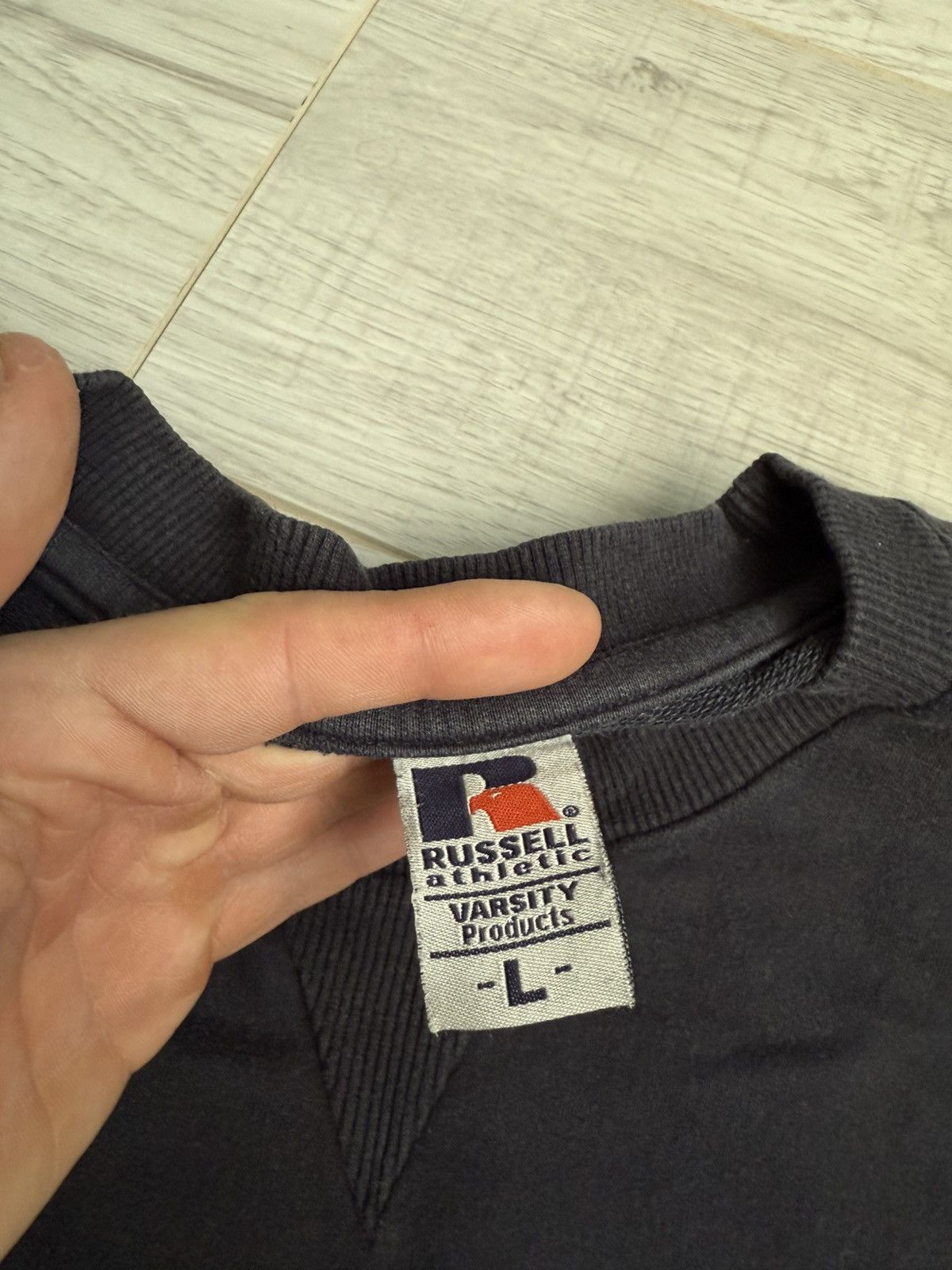 Russell Athletic × Vintage Vintage Sweatshirt Russell Athletic hype central logo Size US L / EU 52-54 / 3 - 3 Thumbnail