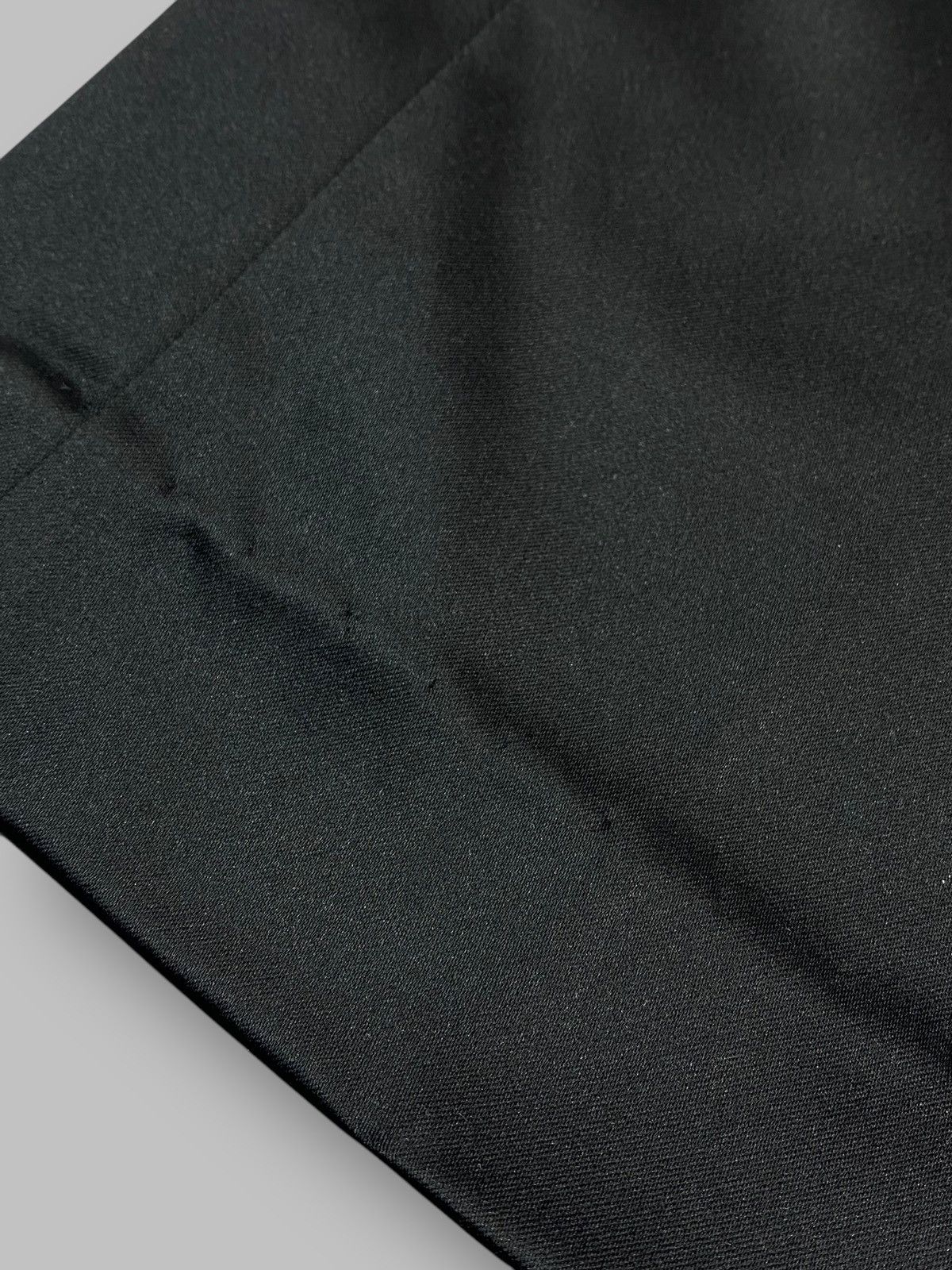 John Galliano Galliano Black Acetate Nylon Slim Pants Size 30" / US 8 / IT 44 - 17 Thumbnail