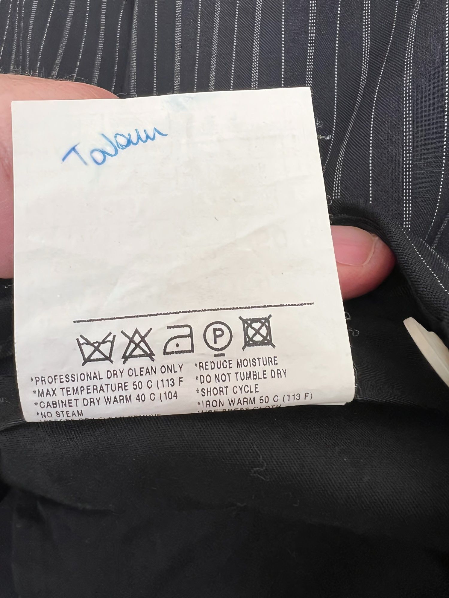 Gucci STRIPPED SUIT BY TOM FORD Size 50R - 14 Thumbnail