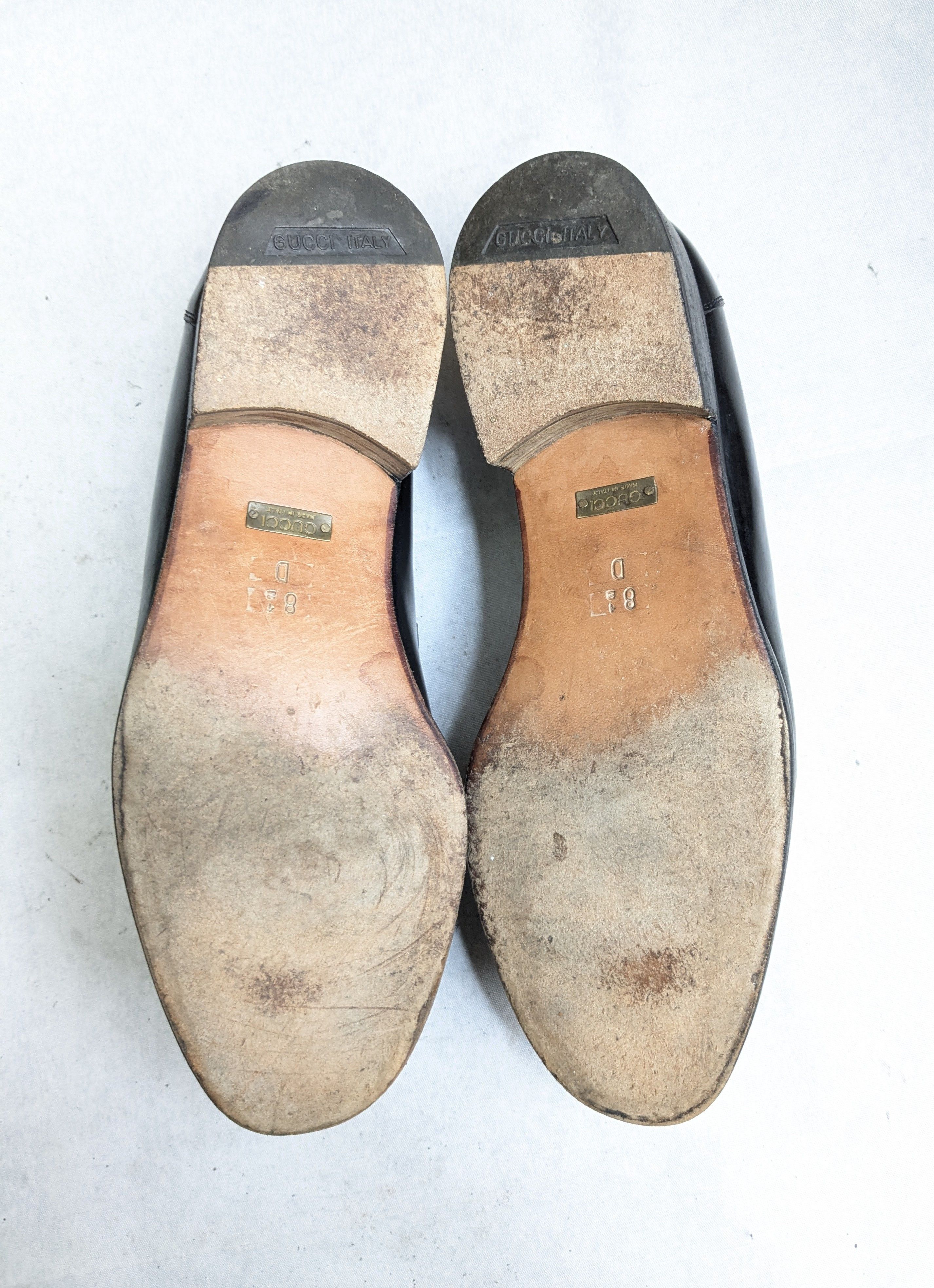 Gucci Gucci Horsebit Loafers Black 8.5 Leather Pony Hair Size US 8.5 / EU 41-42 - 11 Thumbnail