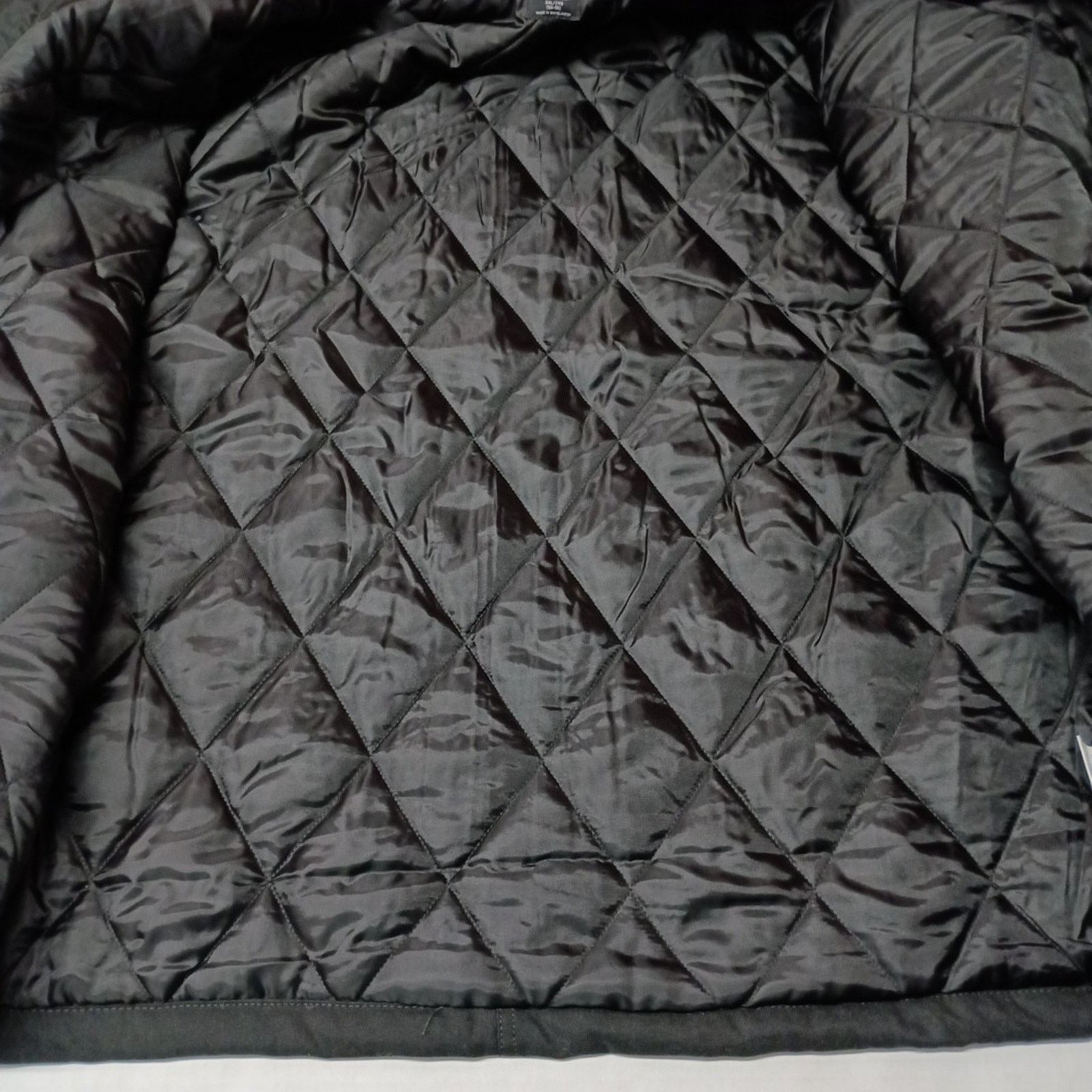 Wrangler Wrangler Shirt Jacket Quilt Lined Black Mens 3XL Canvas Hood Size US XXL / EU 58 / 5 - 8 Thumbnail
