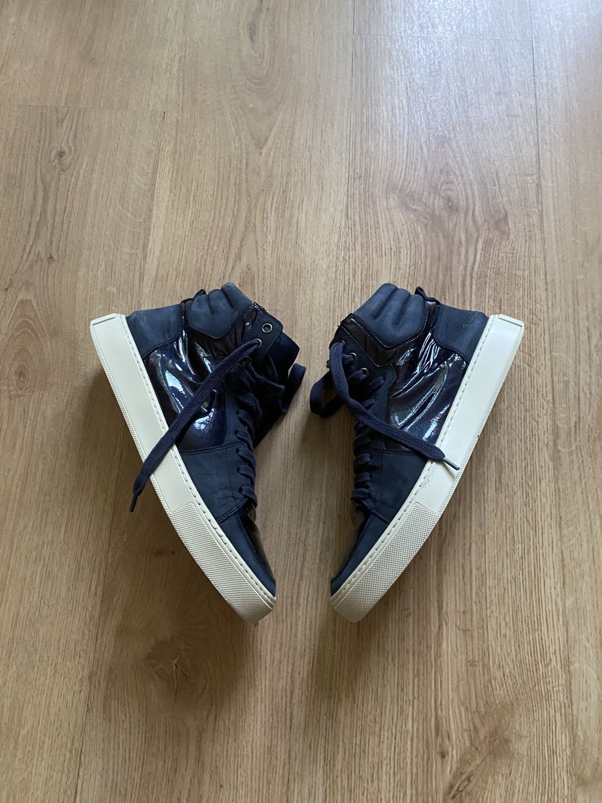 Yves Saint Laurent Saint Laurent (YSL) SL/01H High-Top Sneakers Size US 7 / EU 40 - 2 Thumbnail
