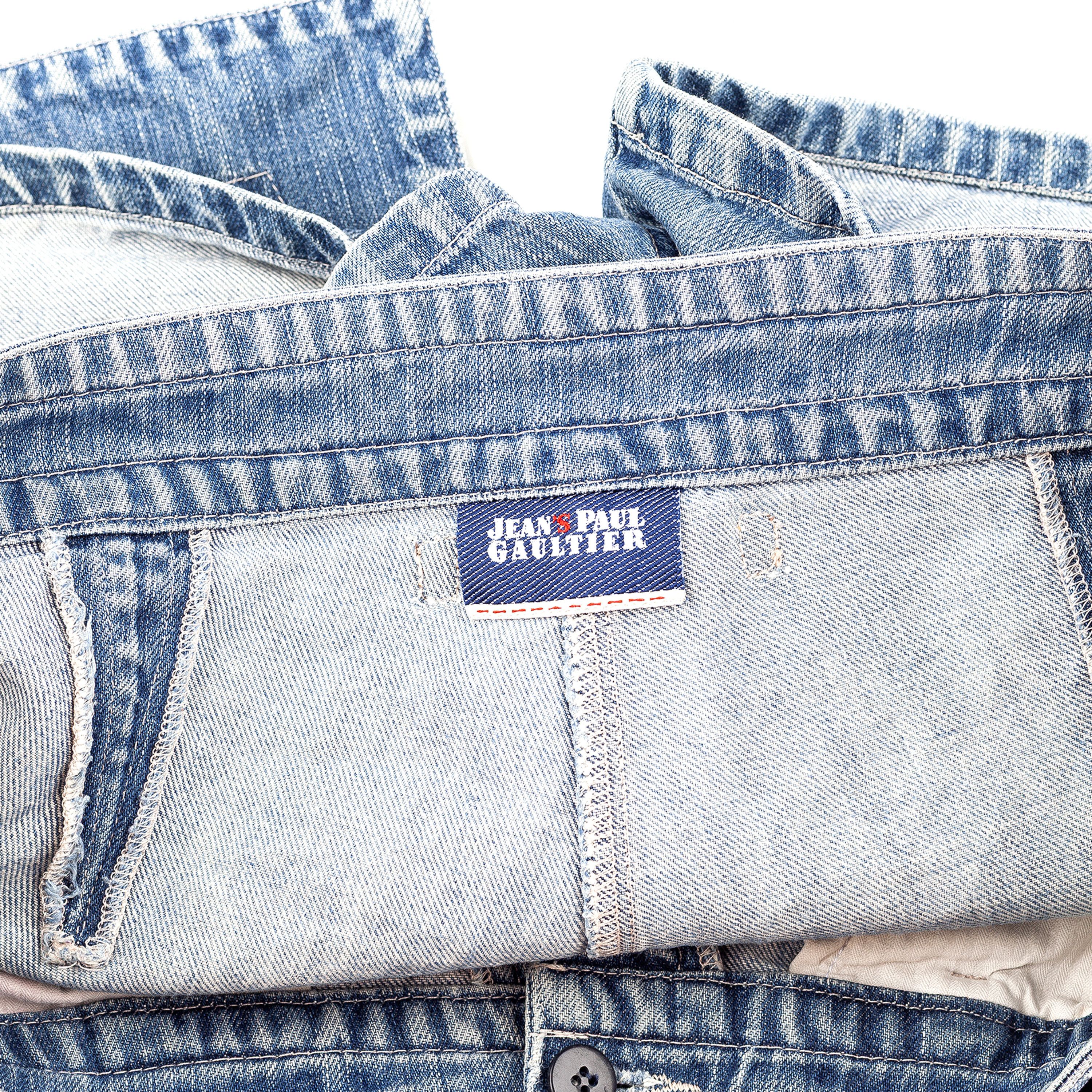 Jean Paul Gaultier JPG Light Denim Skort (L)