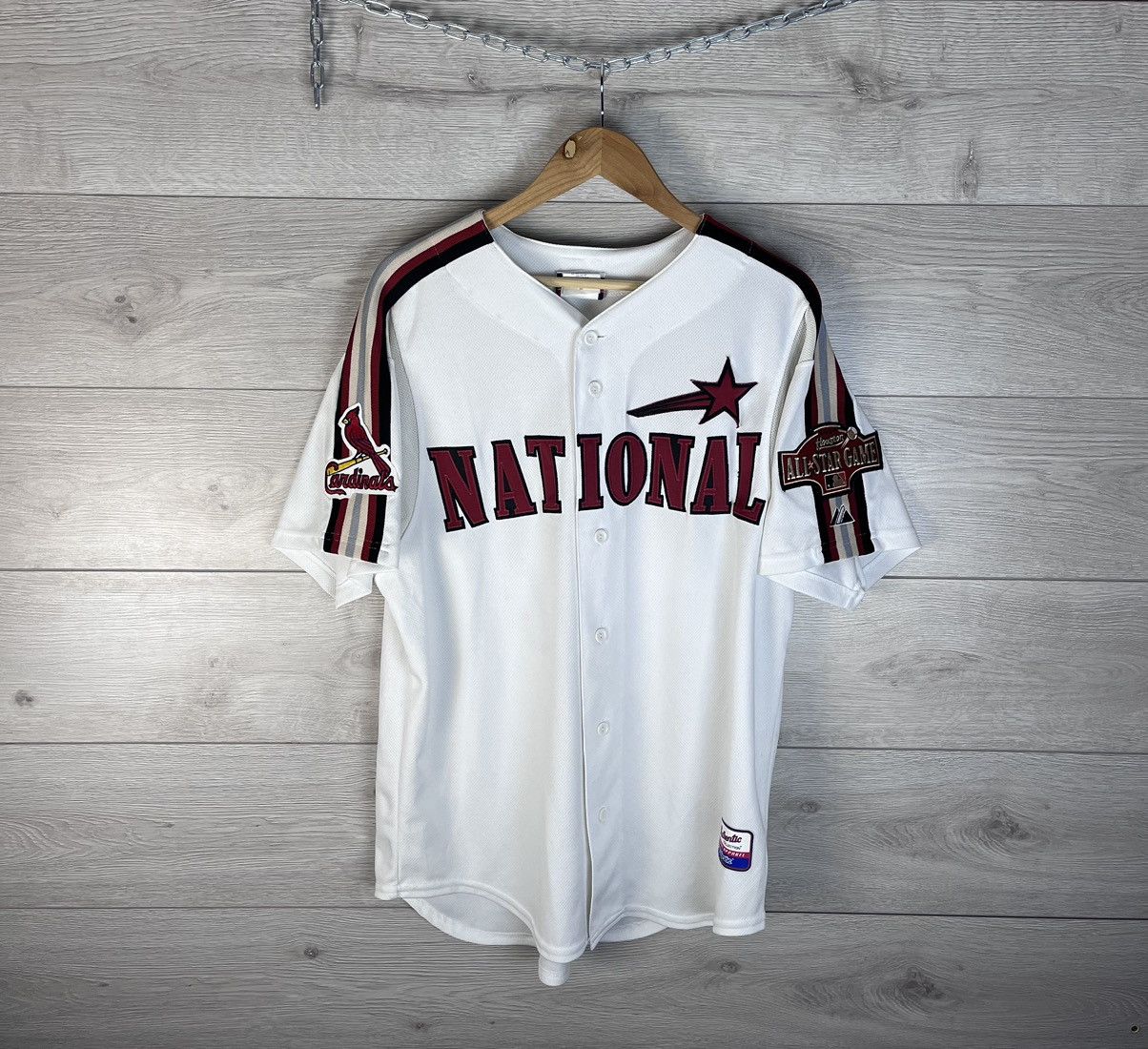 Majestic Vintage men’s jersey Majestic Athletic National Cardinal #27 Size US M / EU 48-50 / 2 - 1 Thumbnail