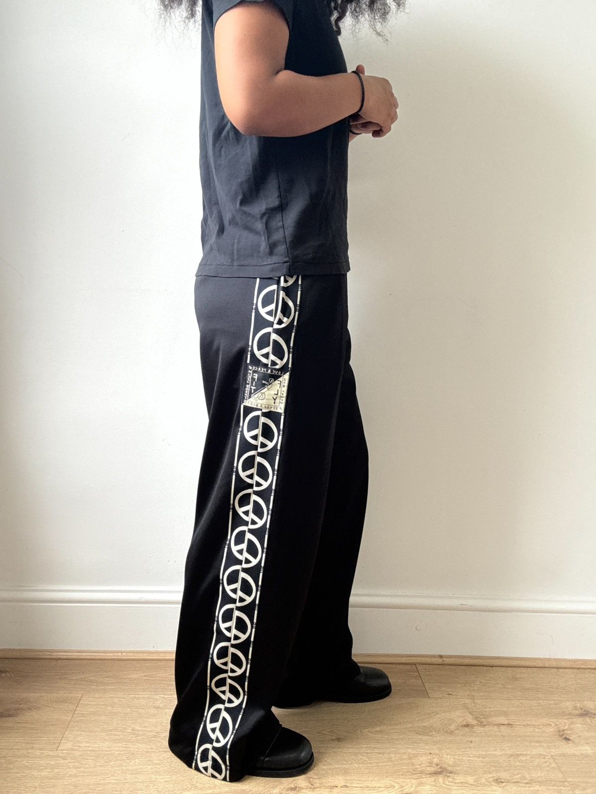 Kapital Kapital Jersey TH.D.D. Baggy Track Pants Size US 32 / EU 48 - 2 Thumbnail