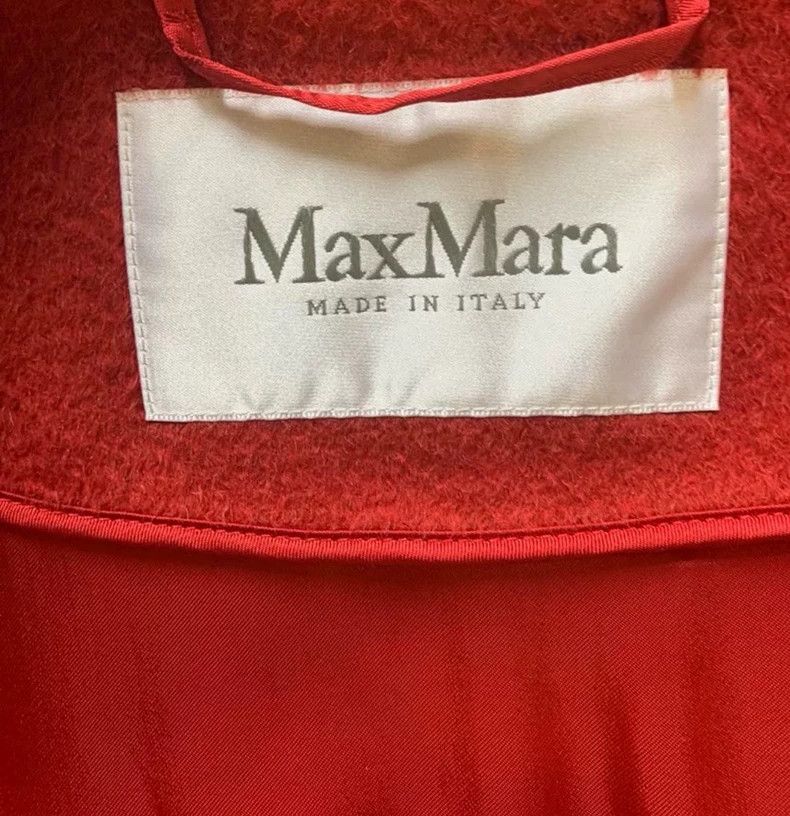 Max Mara Max Mara Manuela coat, classic red Size S / US 4 / IT 40 - 1 Thumbnail