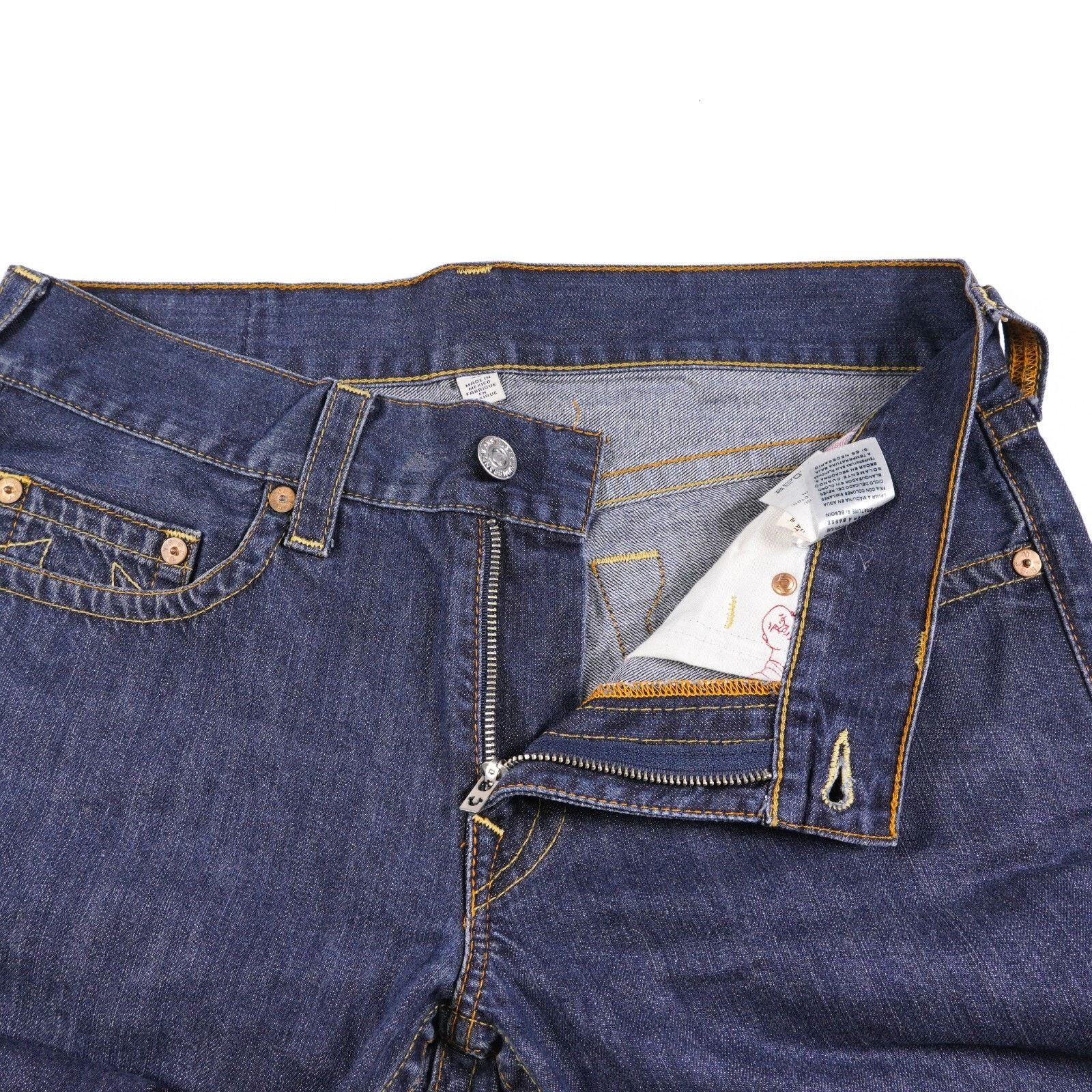 True Religion True Religion Denim Jeans Straight Wide Leg Baggy Pants 33 Size US 33 - 7 Thumbnail