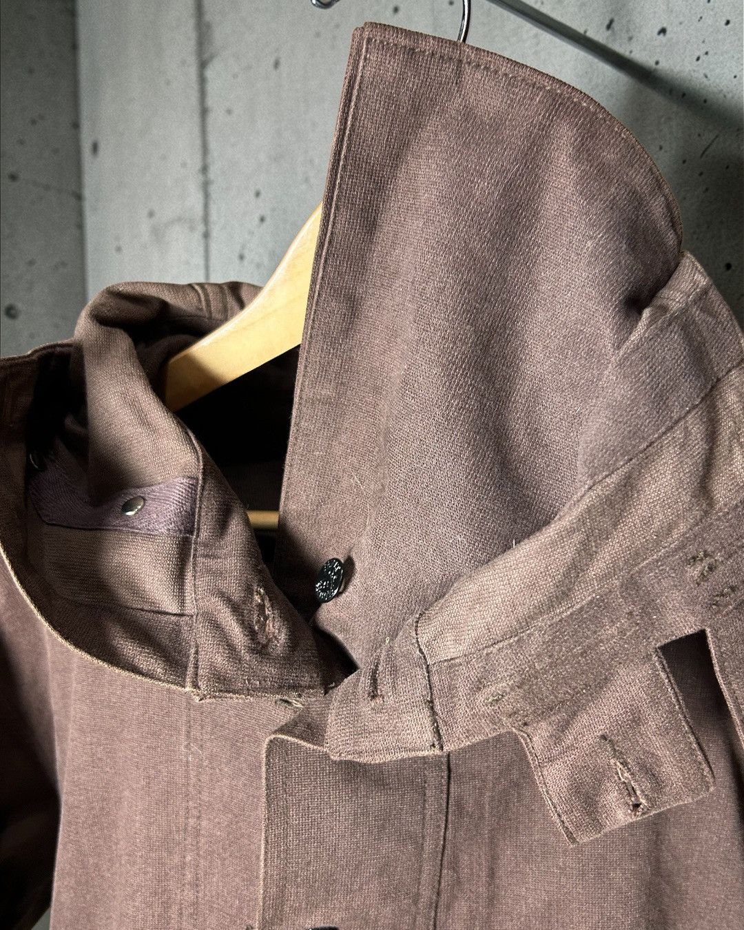Number (N)ine Number (N)ine BRTH:BREATH Hemp Anti-Gas Smock Anorak Size US L / EU 52-54 / 3 - 14 Thumbnail
