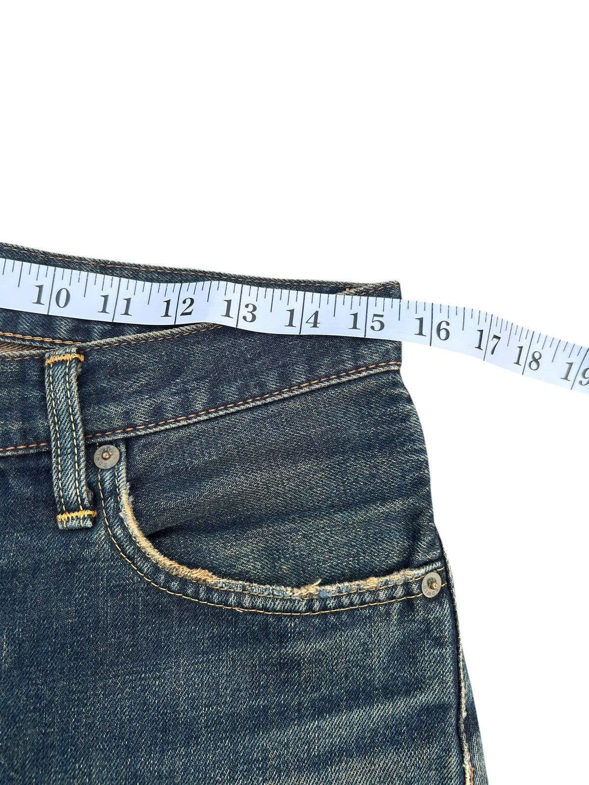 Kapital Vintage Edwin 505XX Selvedge Rusty Mudwash Denim Jeans Size US 31 - 12 Thumbnail