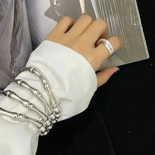 Other Niche Punk Dark Skull Ghost Claw Bracelet Size ONE SIZE - 4 Thumbnail
