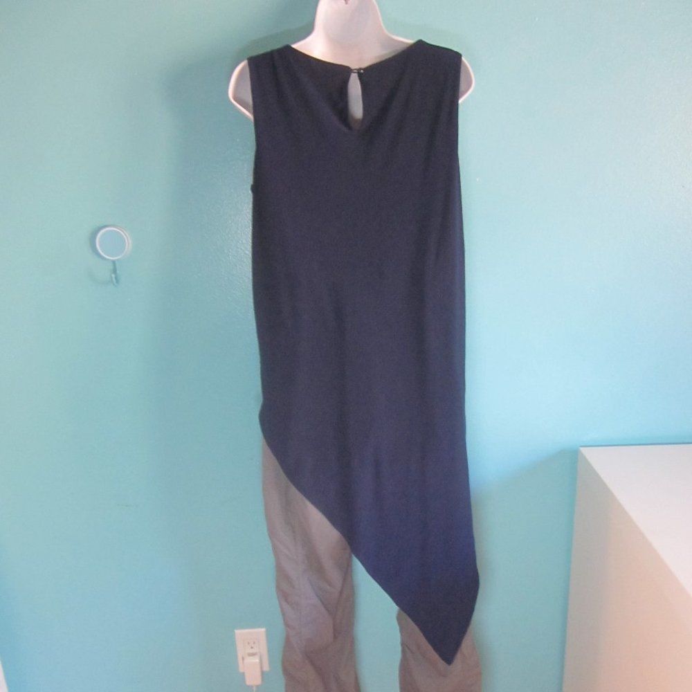 Joseph & Lyman Frank Lyman Womens Blue Angled Tunic Size 6 Size S / US 4 / IT 40 - 2 Thumbnail