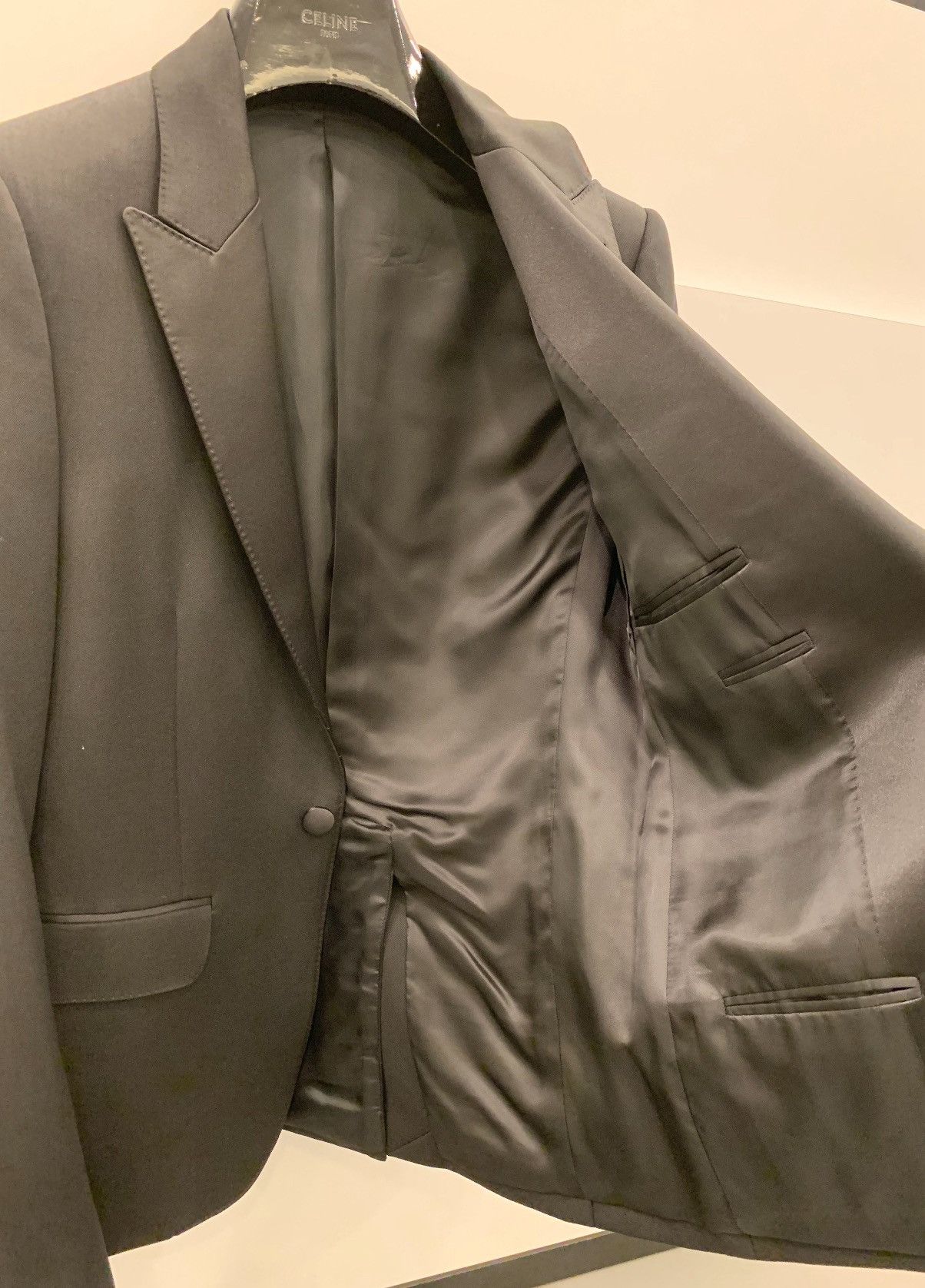 Celine 💥$3.2K VALUE💥Short Jacket in Grain de Poudre Size US M / EU 48-50 / 2 - 4 Thumbnail