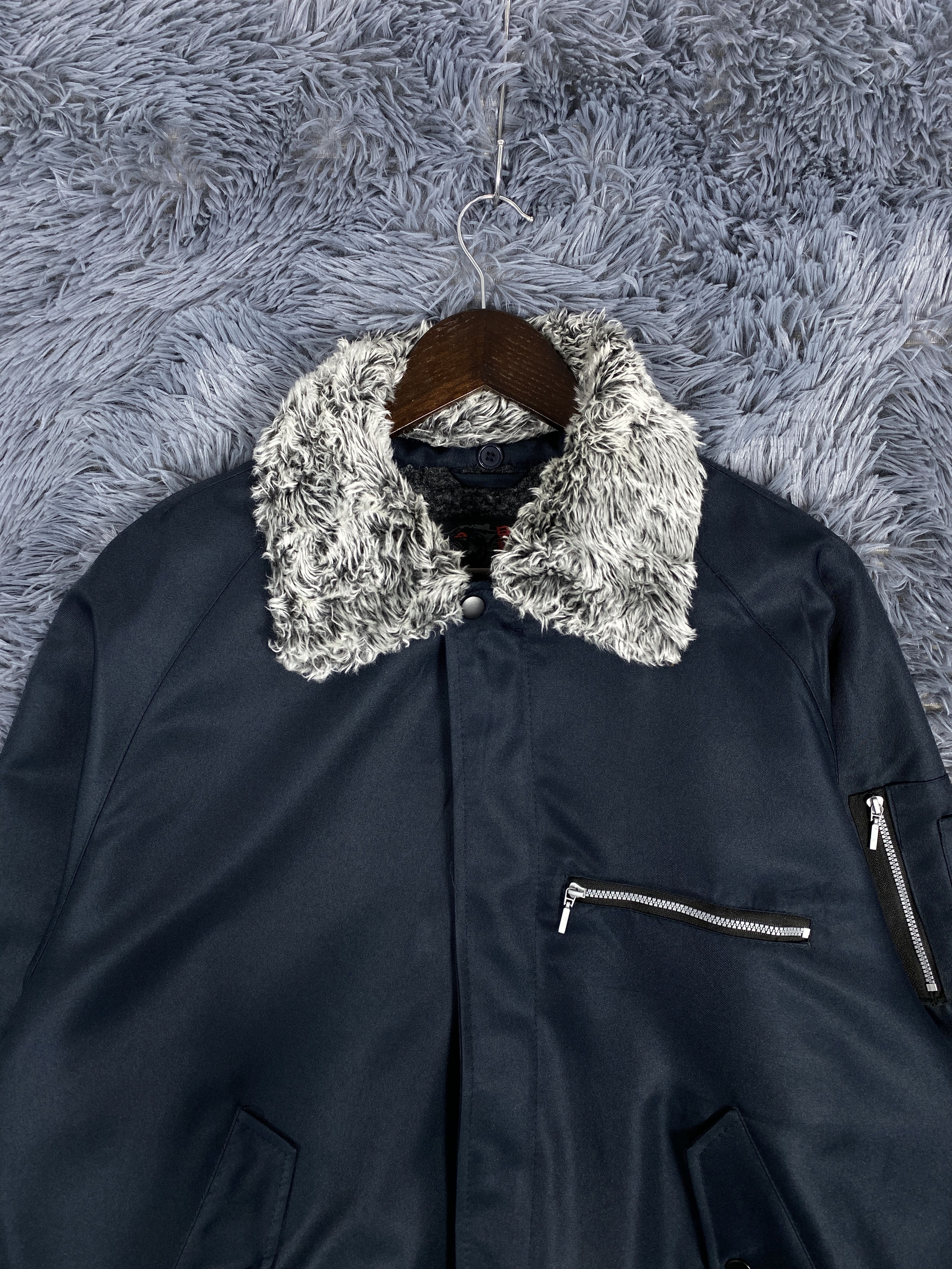 Japanese Brand Vintage Japanese Brand Sherpa Lining Zip Up Jacket Size US L / EU 52-54 / 3 - 2 Thumbnail