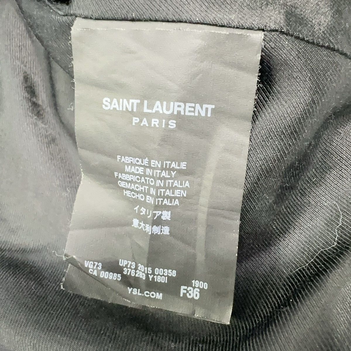 Saint Laurent Paris Saint Laurent Teddy Varsity Jacket Size XS / US 0-2 / IT 36-38 - 4 Thumbnail