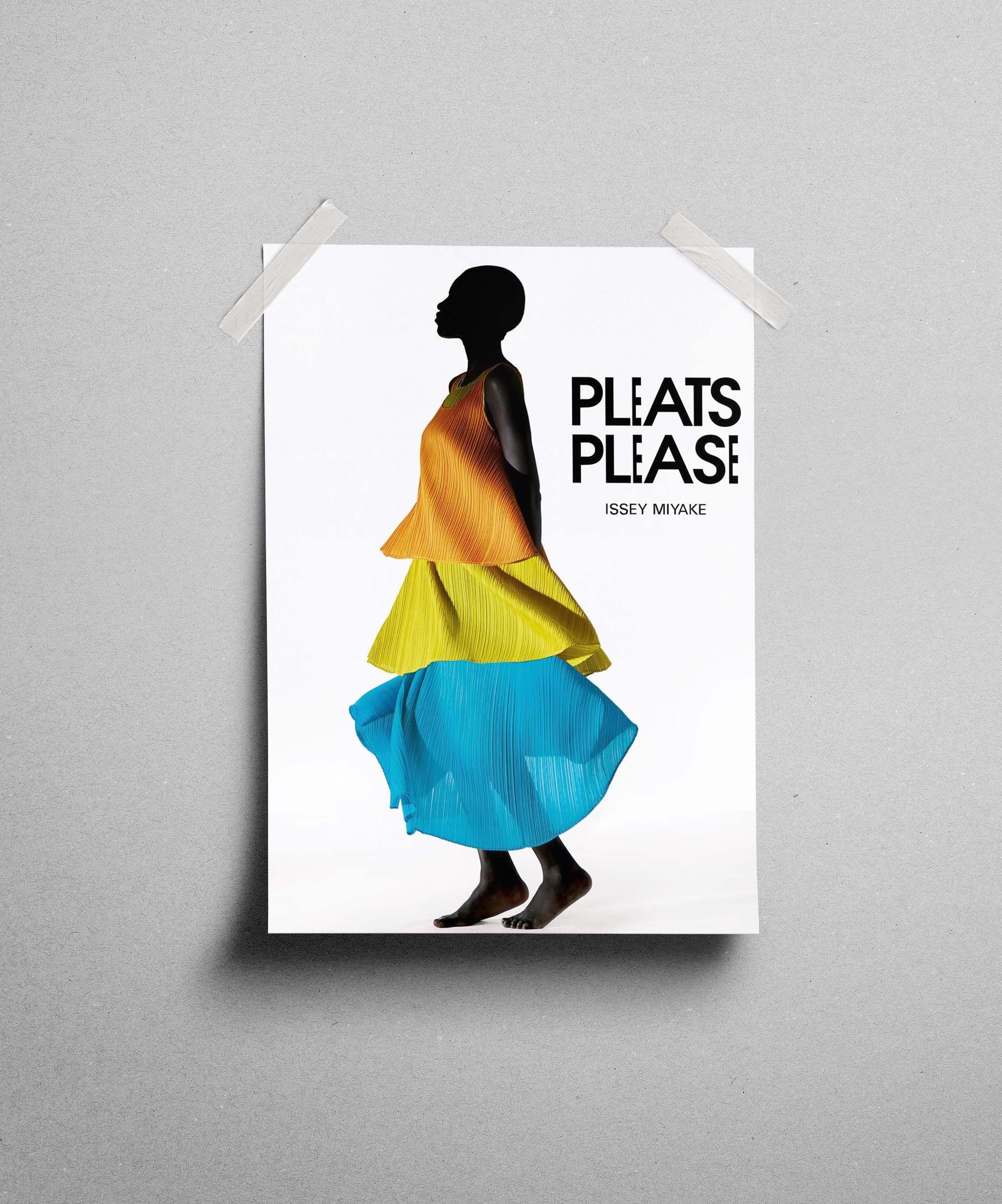 Pleats Please Issey Miyake Issey Miyake Poster Gift Vintage Archive Book Magazine Size ONE SIZE - 1 Thumbnail