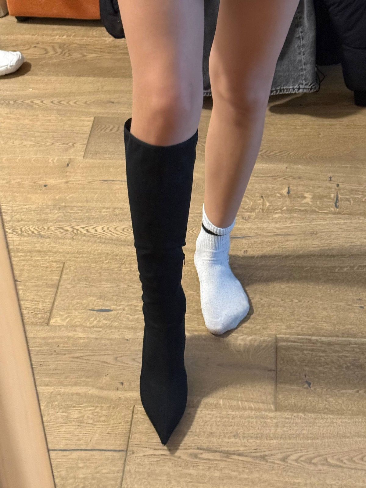 Gucci Gucci Black Knee High Boots Size 38,5 Size US 8.5 / IT 38.5 - 10 Thumbnail