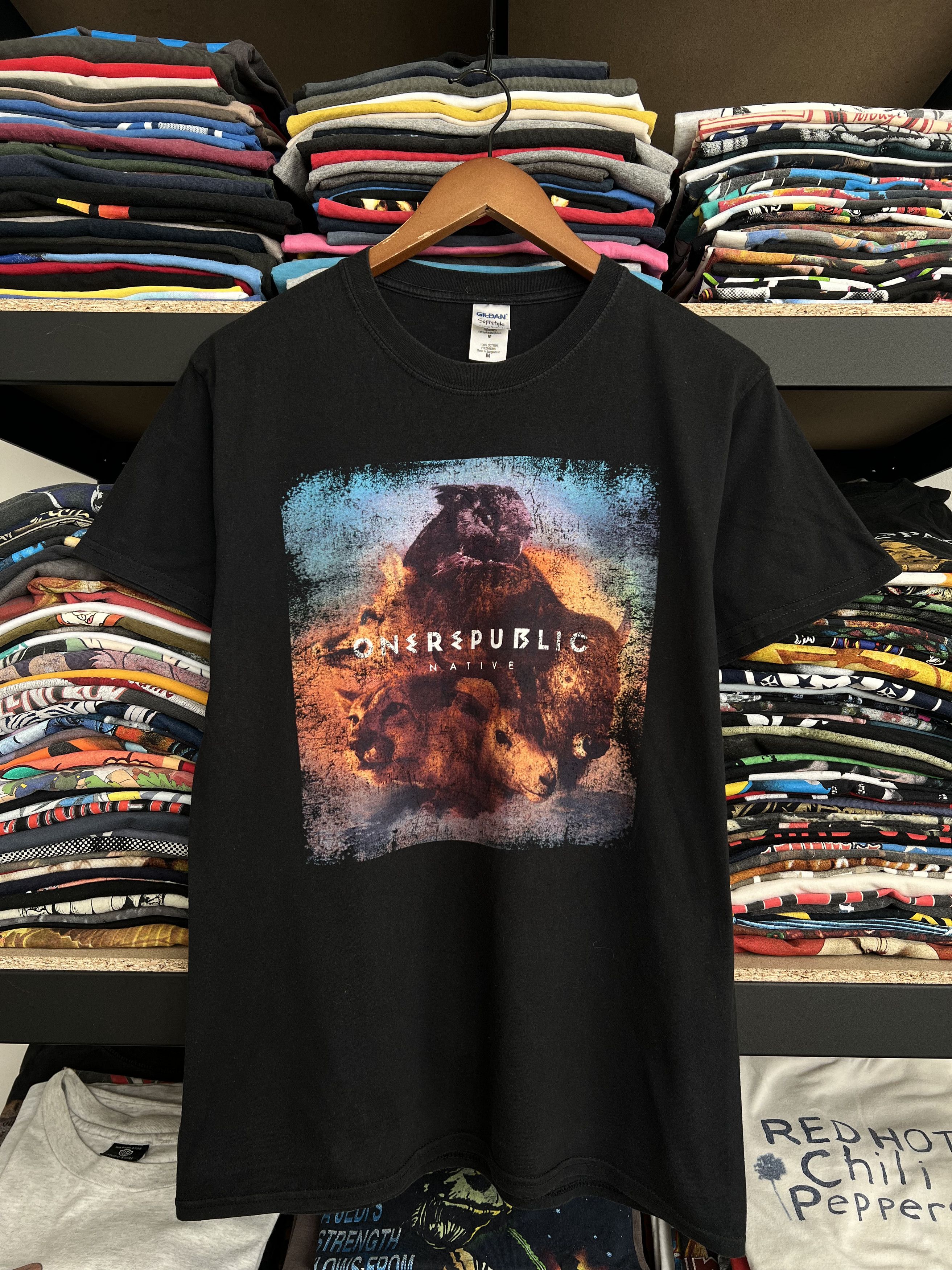Band Tees Vintage 2014 OneRepublic Native Pop Rock Band T-shirt Size US M / EU 48-50 / 2 - 1 Thumbnail