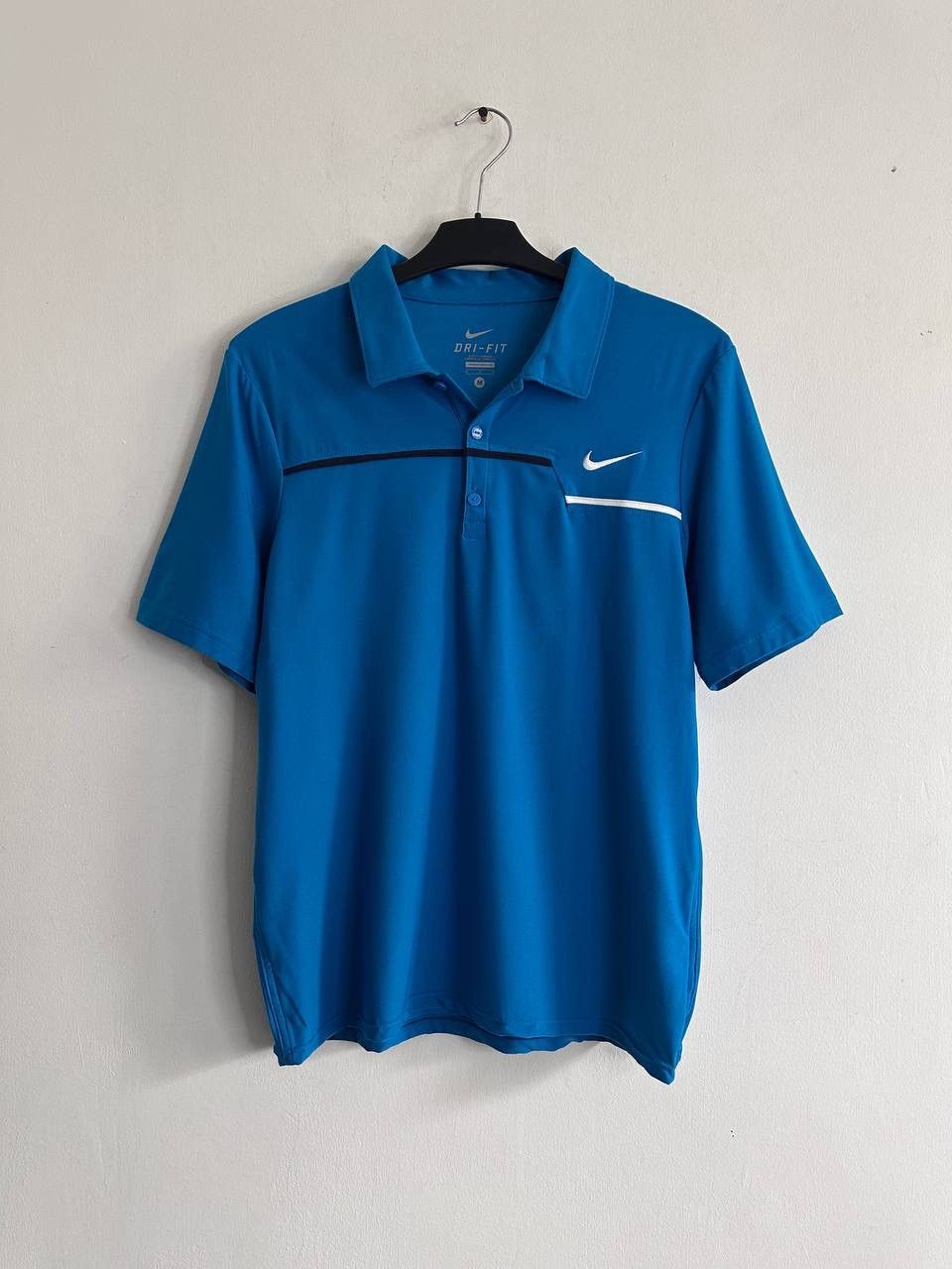 Nike Nike Dri-FIT Polo Shirt Blue Short Sleeve Tennis Top Rafa RF Size US M / EU 48-50 / 2 - 1 Thumbnail