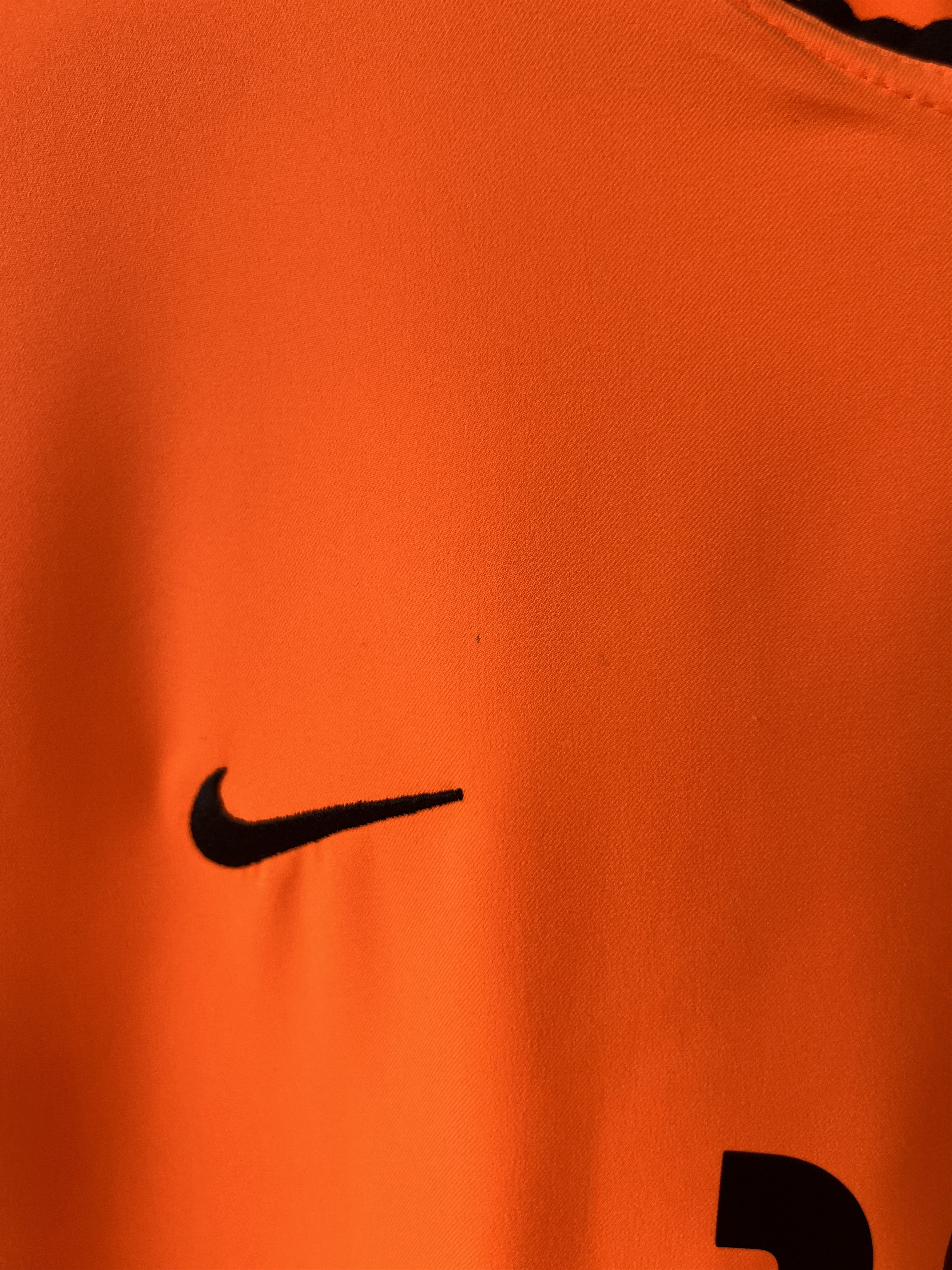 Nike (XL) Holland 2002-04 Home Kit Kluivert #10 Size US XL / EU 56 / 4 - 6 Thumbnail