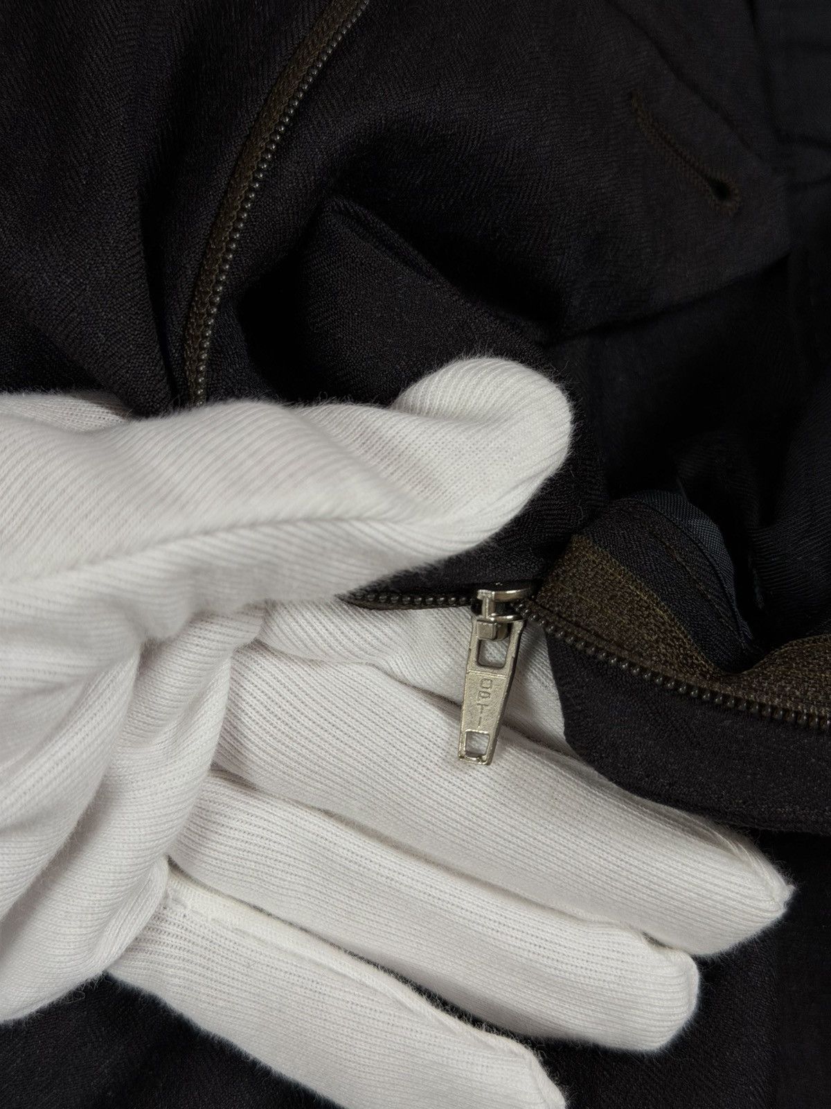 Gucci Gucci Classic Black Suit | Original | Size 52 | Size 52L - 20 Thumbnail