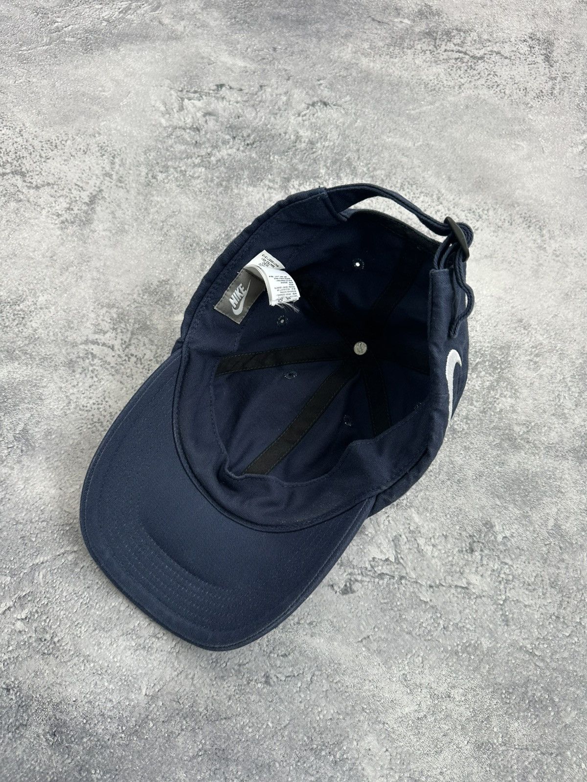 Nike Nike Vintage Cap Double Swoosh Y2K Drill Blue Hat small size Size ONE SIZE - 10 Thumbnail