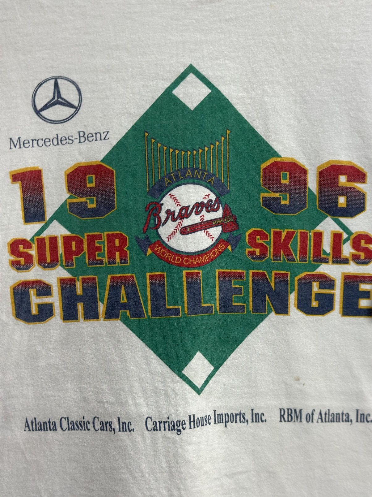 Fruit Of The Loom × Vintage Vintage 1996 Super Skills Challence Faded Tee Size US XL / EU 56 / 4 - 2 Thumbnail
