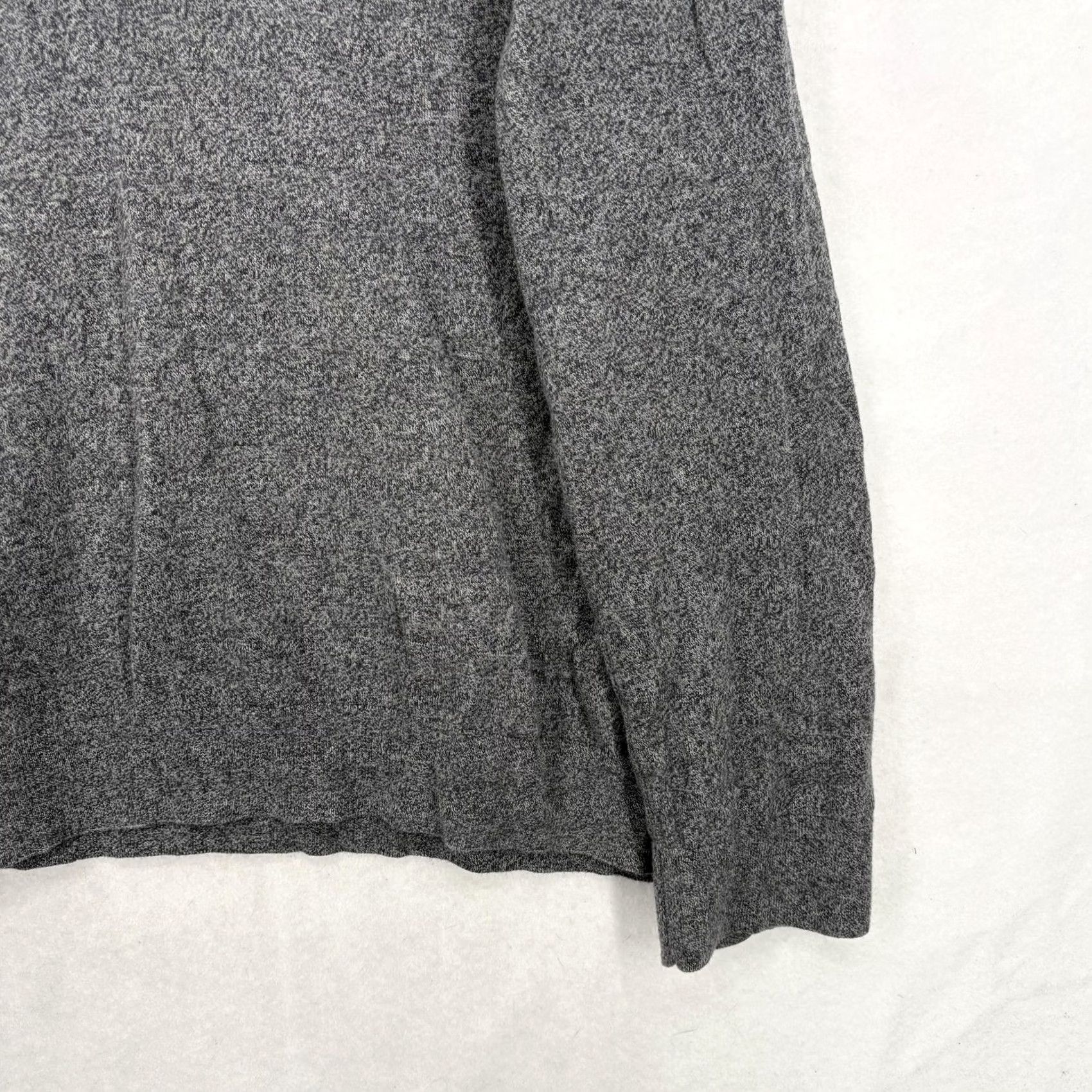 Banana Republic Banana Republic Sweater Mens 2XL Gray Pima Cotton Cashmere 1/2 Zip Mock Neck Pullover Knit Front Solid Size US XXL / EU 58 / 5 - 3 Thumbnail
