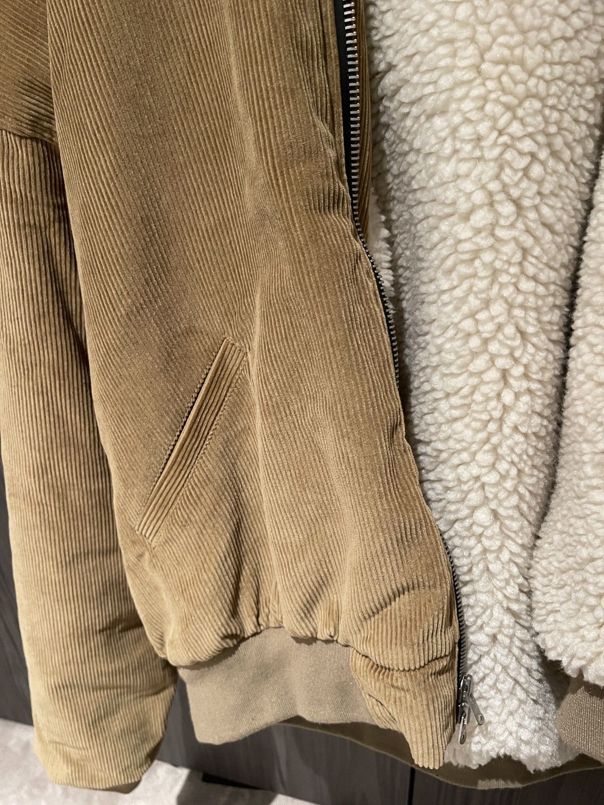 Fear of God Fear of God Fifth Collection Corduroy Alpaca Hooded Jacket Size US L / EU 52-54 / 3 - 3 Thumbnail