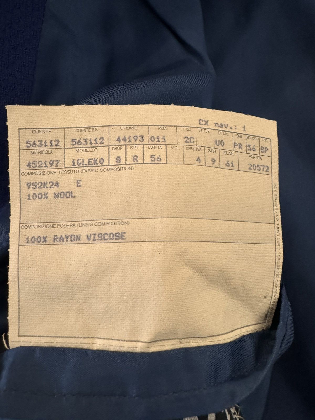 Versus Versace V2 by GIANNI VERSACE Wool Blazer Size 46R - 8 Thumbnail